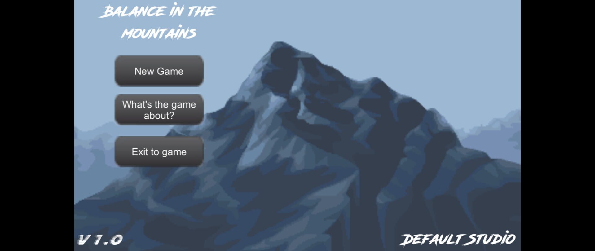 Balance in the Mountains - Screenshot