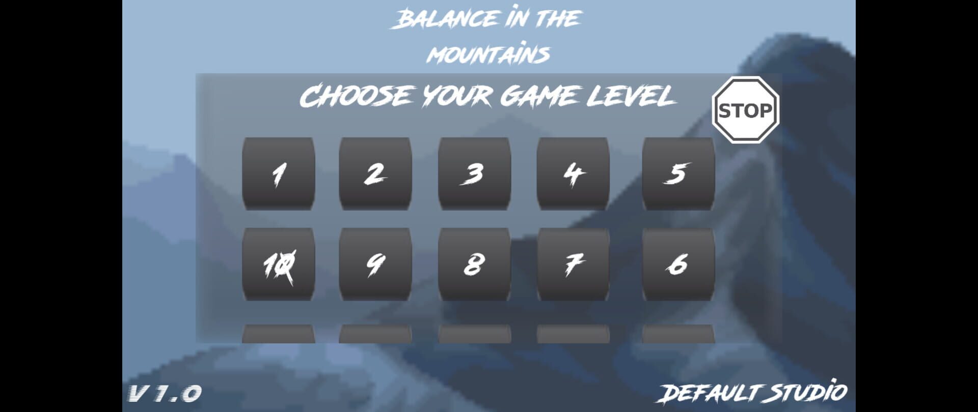 Balance in the Mountains - Screenshot