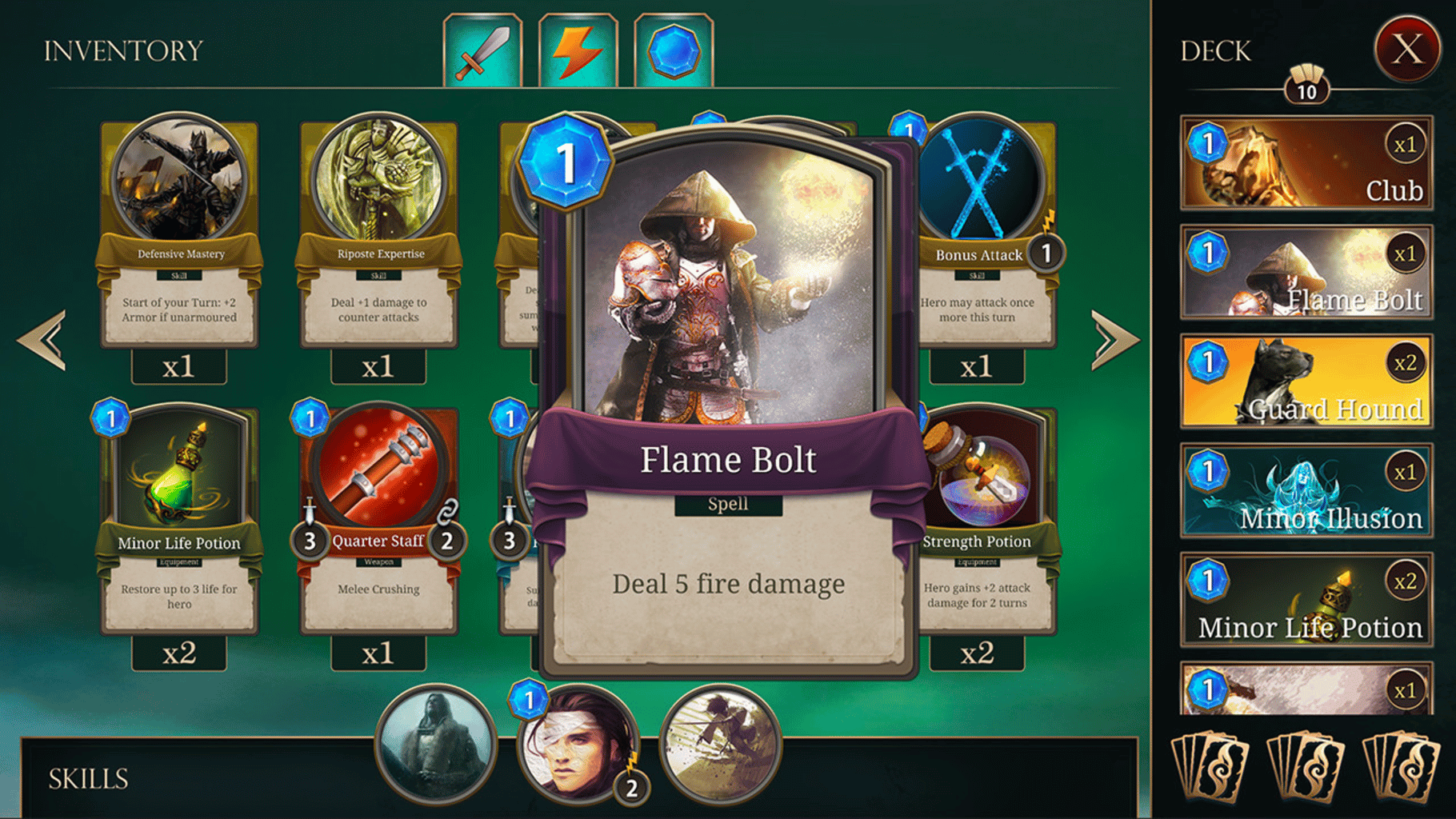 Spellsword Cards: Demontide screenshot