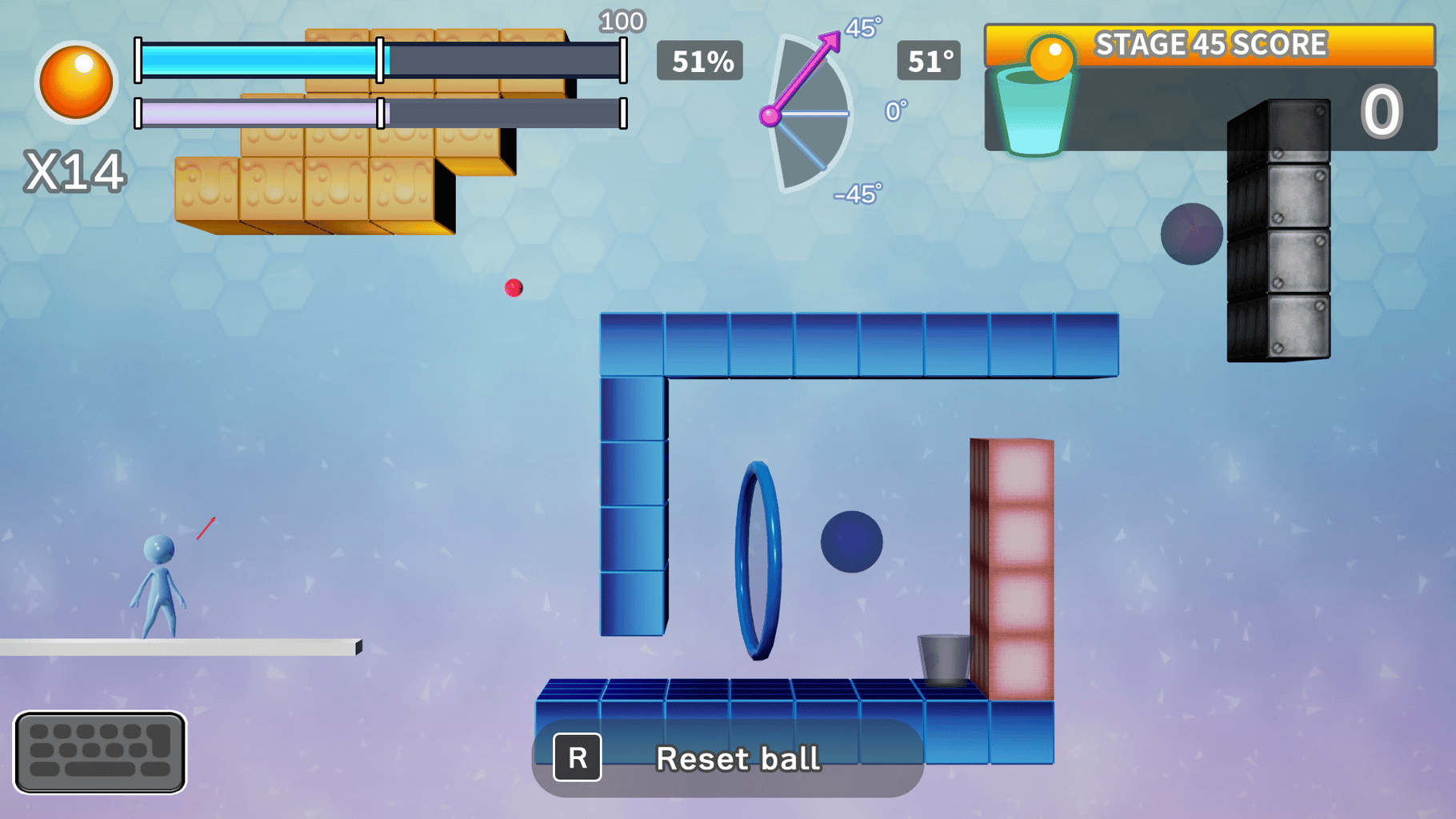 Ping Pong Trick Shot Evolution screenshot