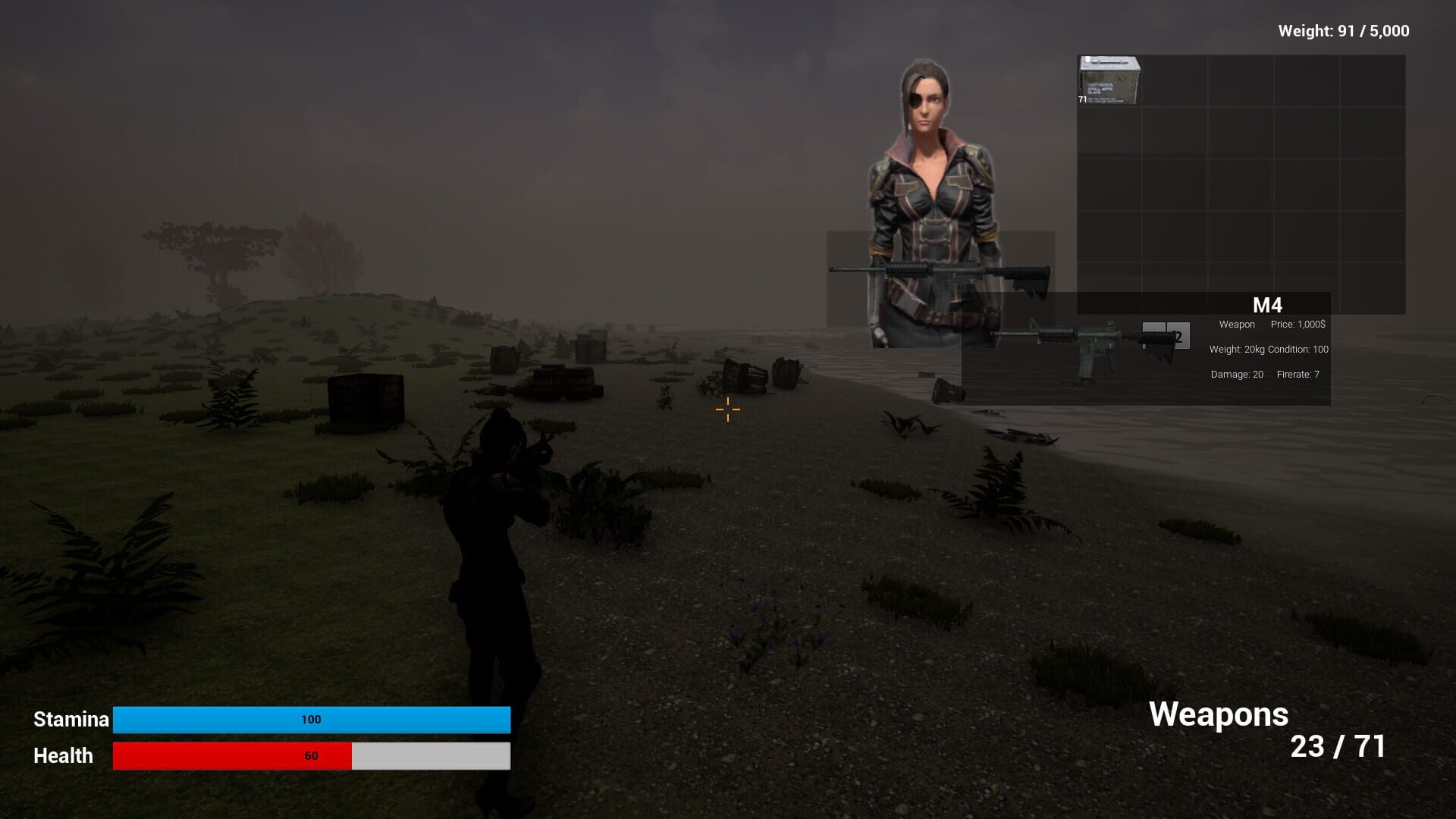 Zombies in the Forest - Screenshot
