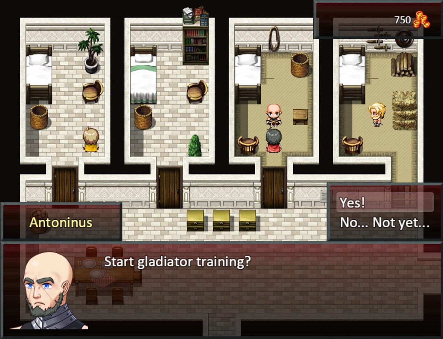 Gladiators: Ludus Manager - Screenshot