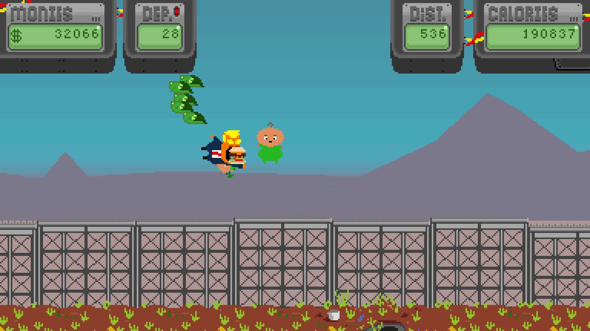 Drumpfy Walls - Screenshot