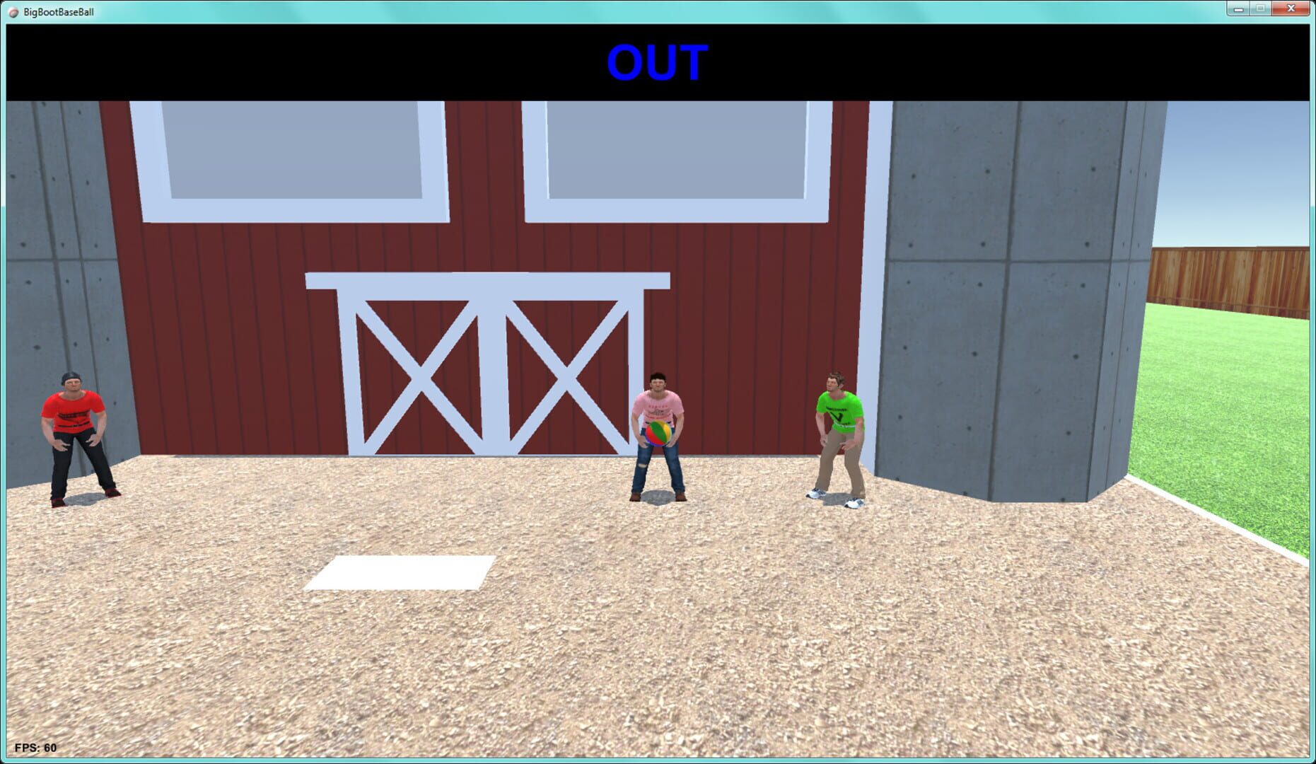 Big Boot Baseball - Screenshot