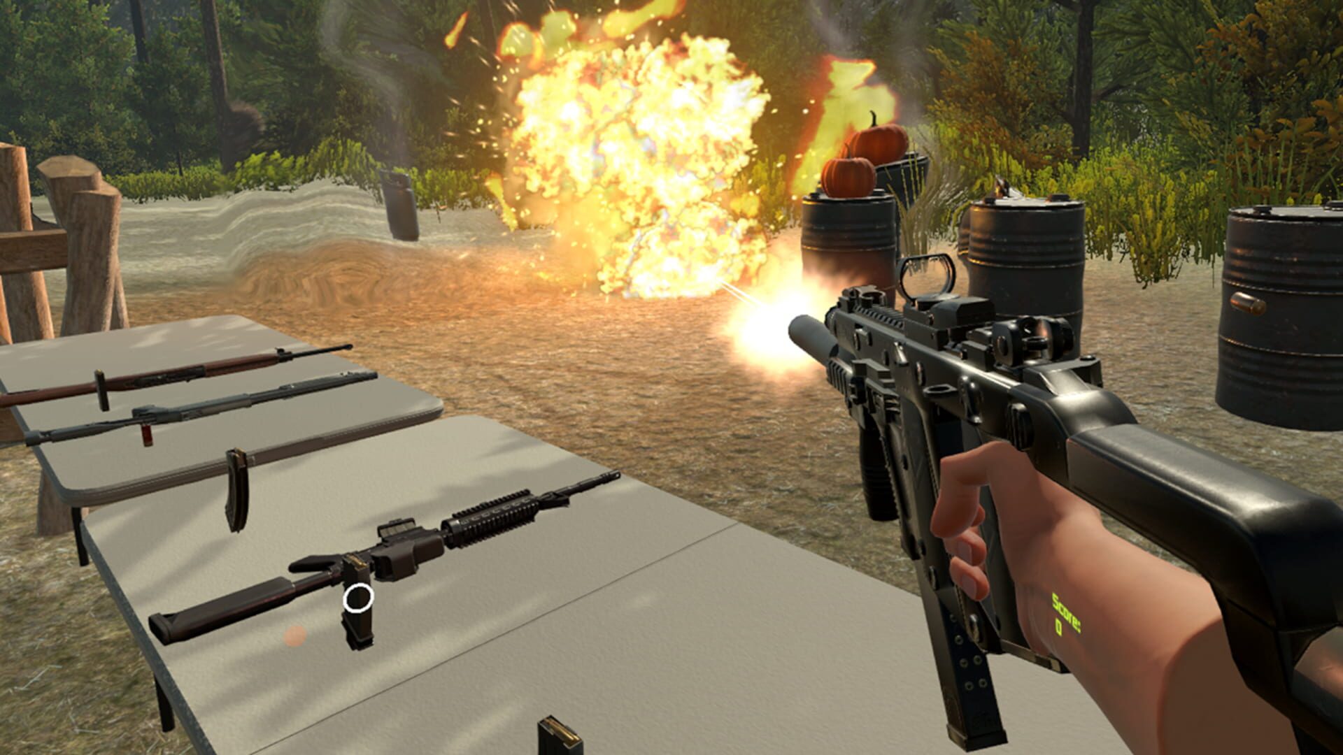 Mad Gun Range VR Simulator - Screenshot