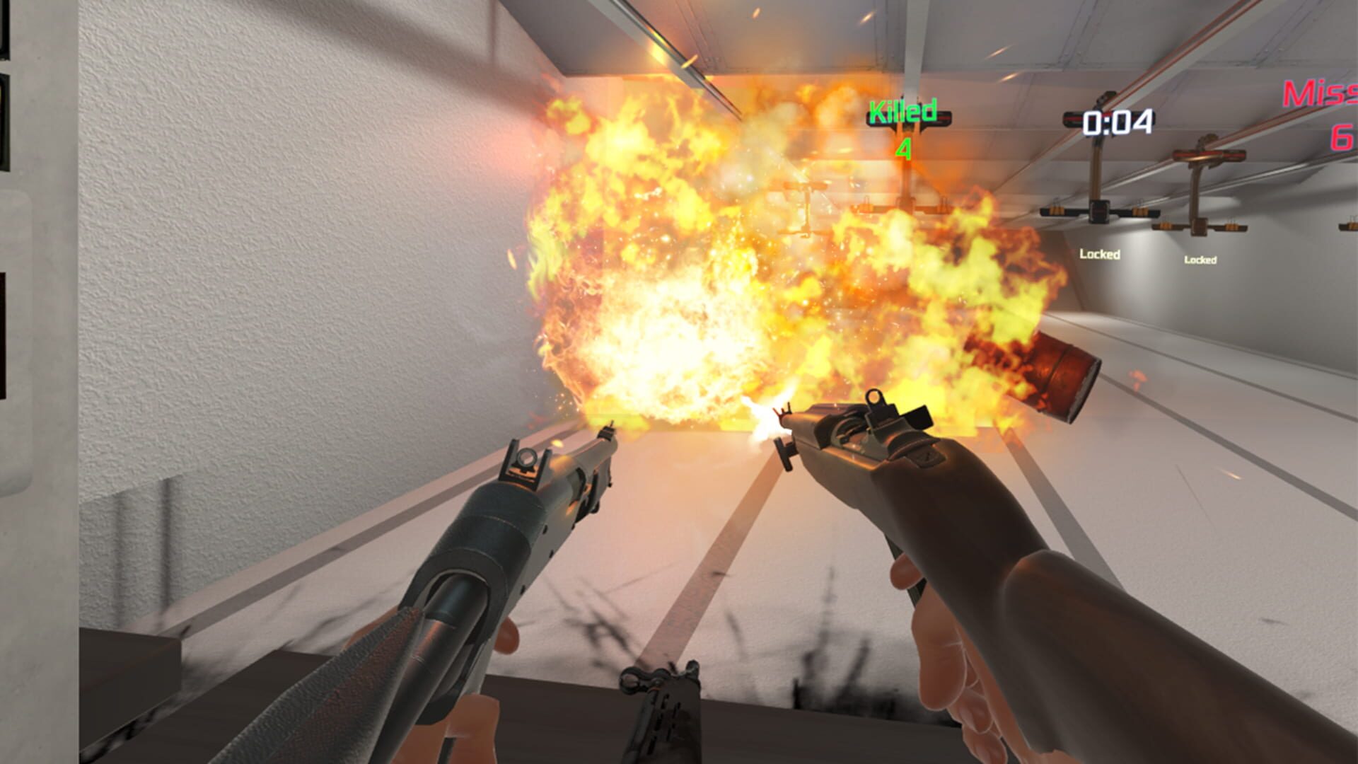 Mad Gun Range VR Simulator - Screenshot