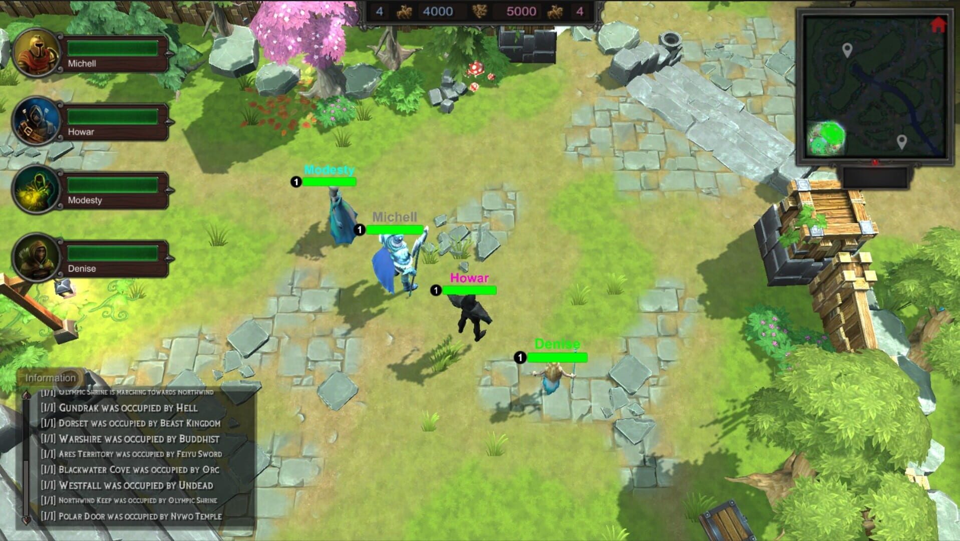 Heroes of Pure Land - Screenshot