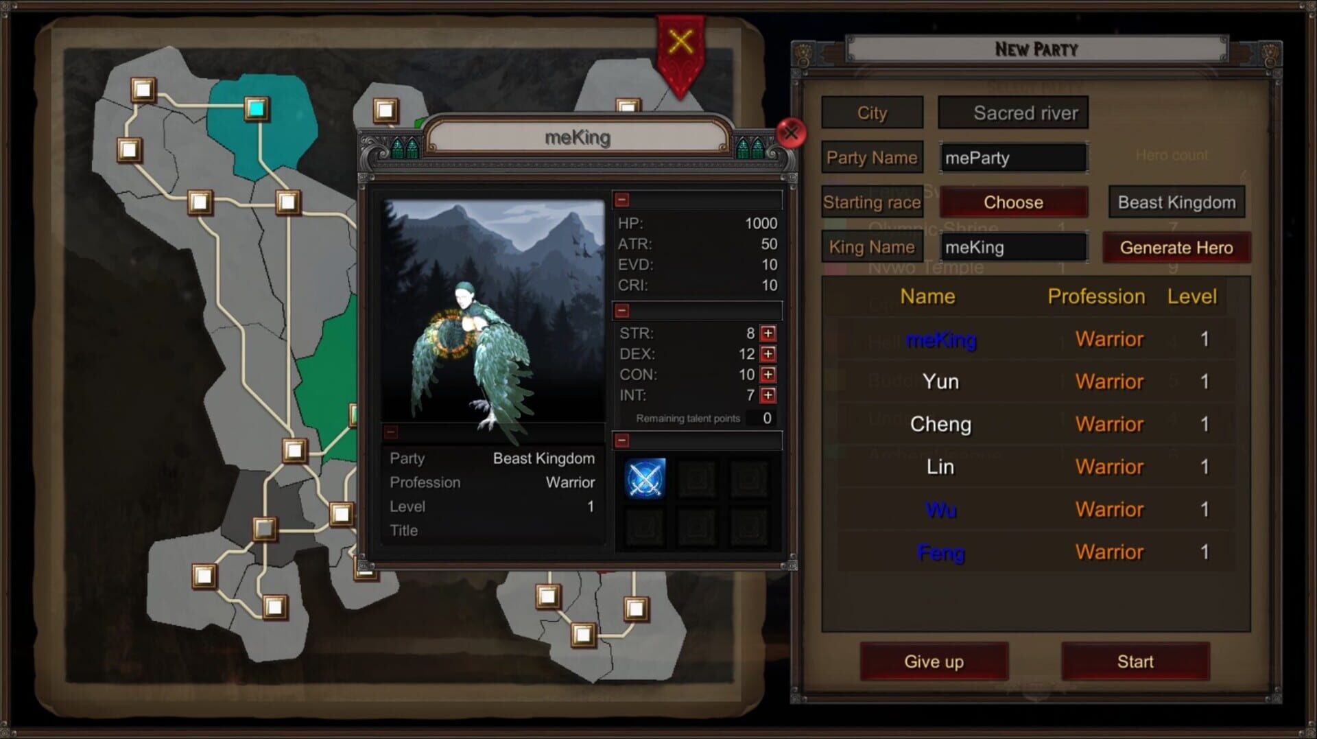 Heroes of Pure Land - Screenshot