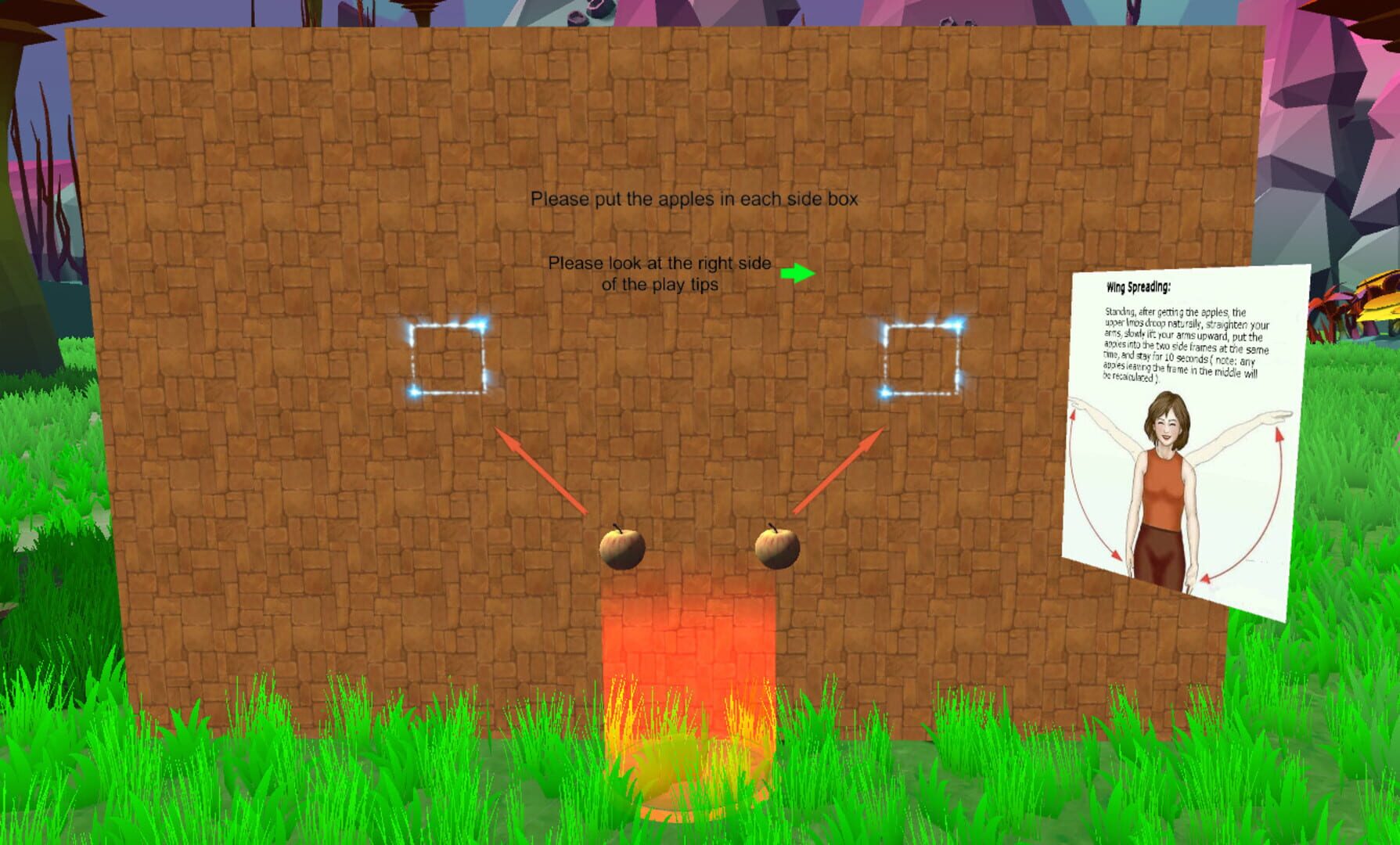Apple Grove Picking Games - Screenshot