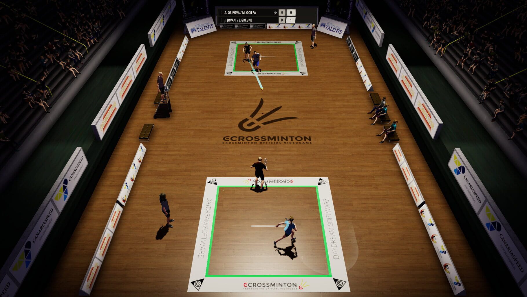 eCrossminton screenshot