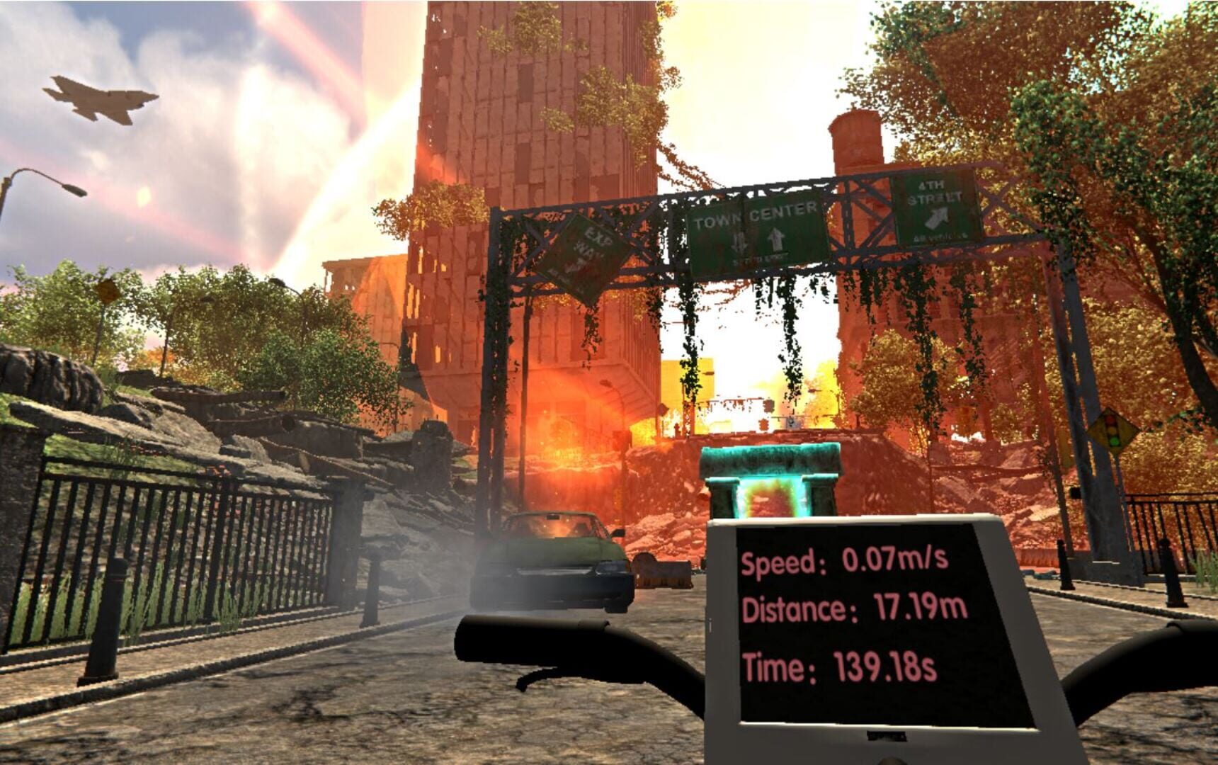 VR Sport and Cycling - Screenshot