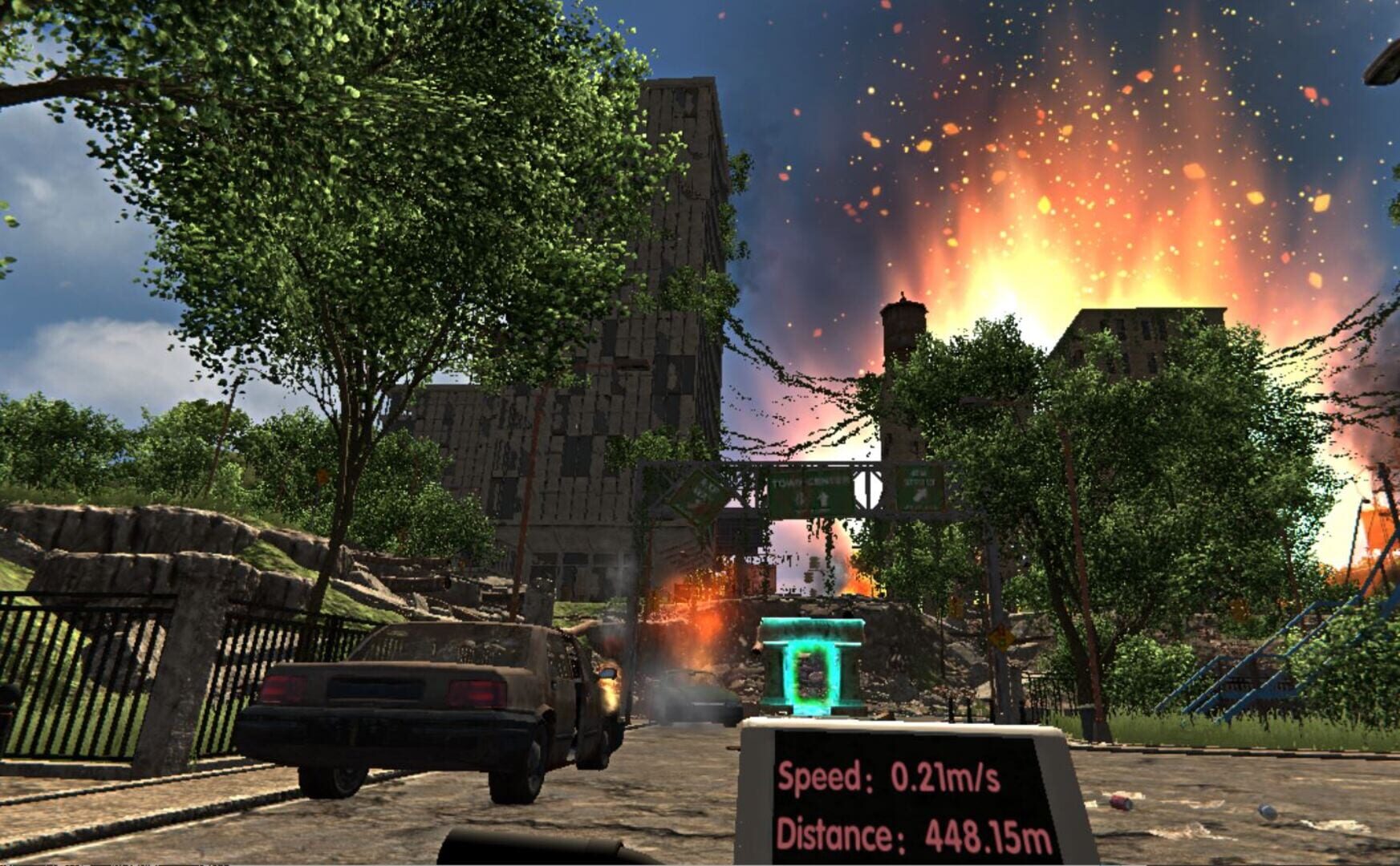 VR Sport and Cycling - Screenshot