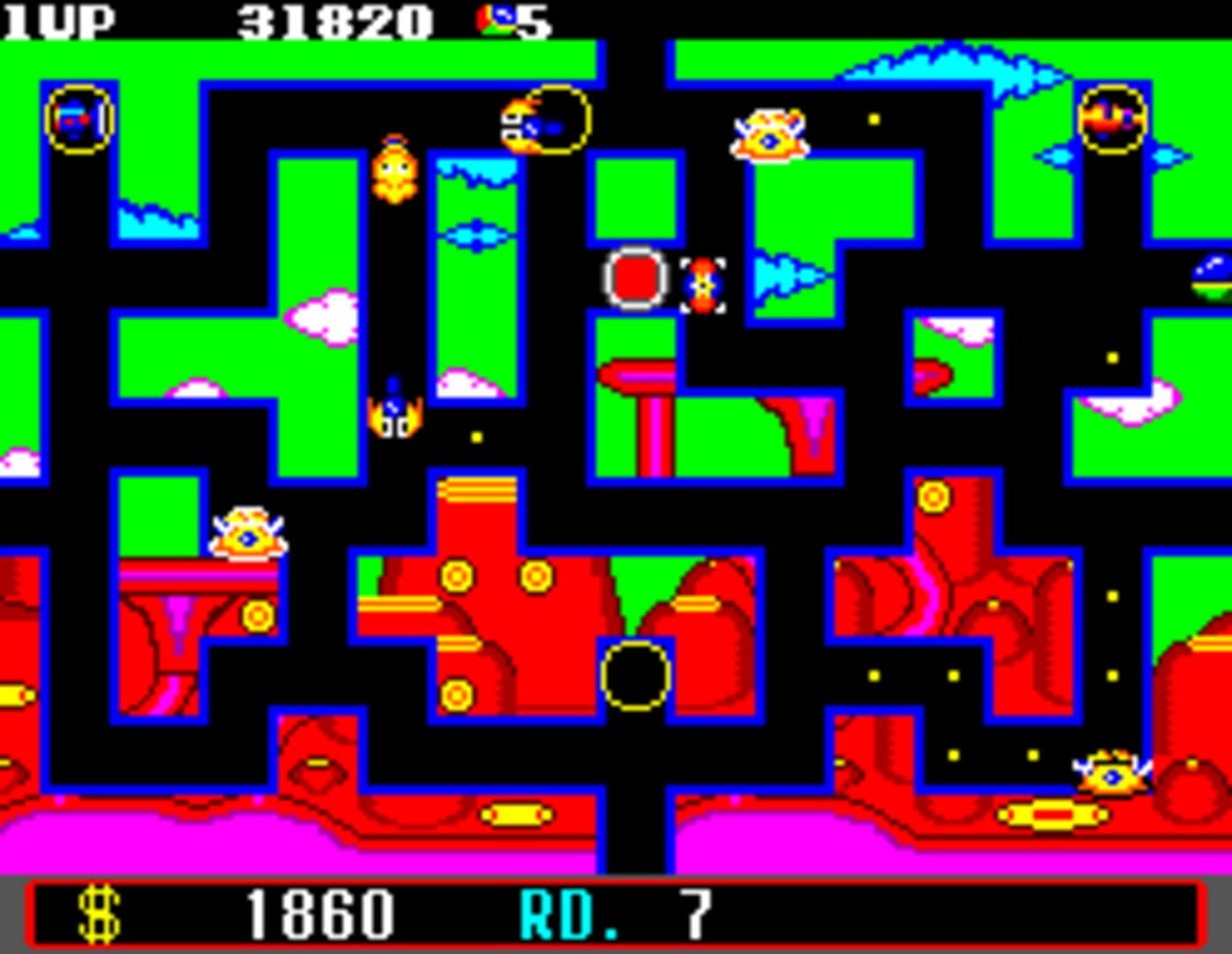 Captura de pantalla - Fantasy Zone: The Maze