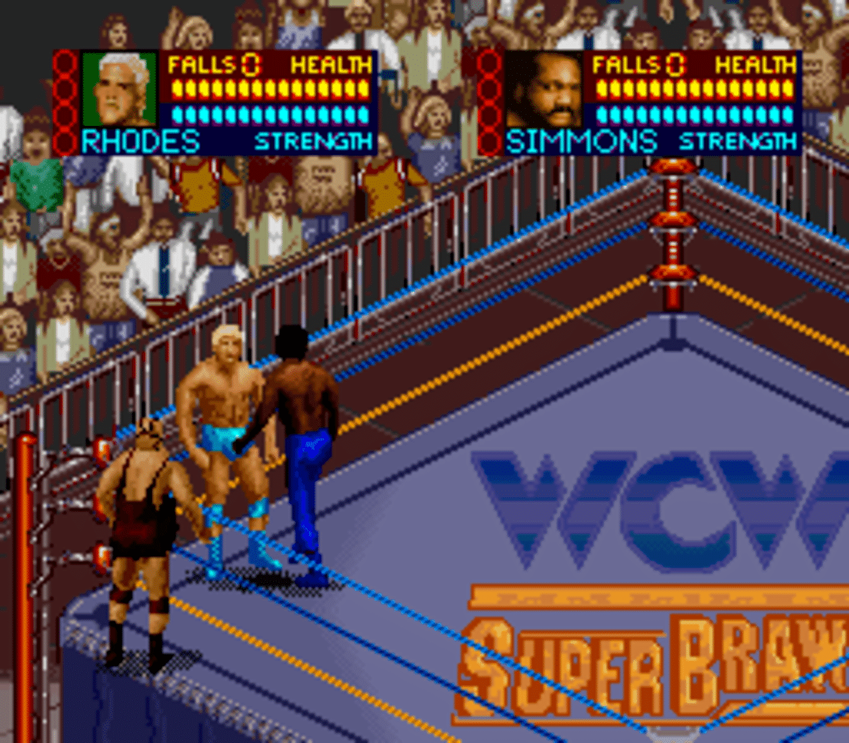 WCW SuperBrawl Wrestling screenshot