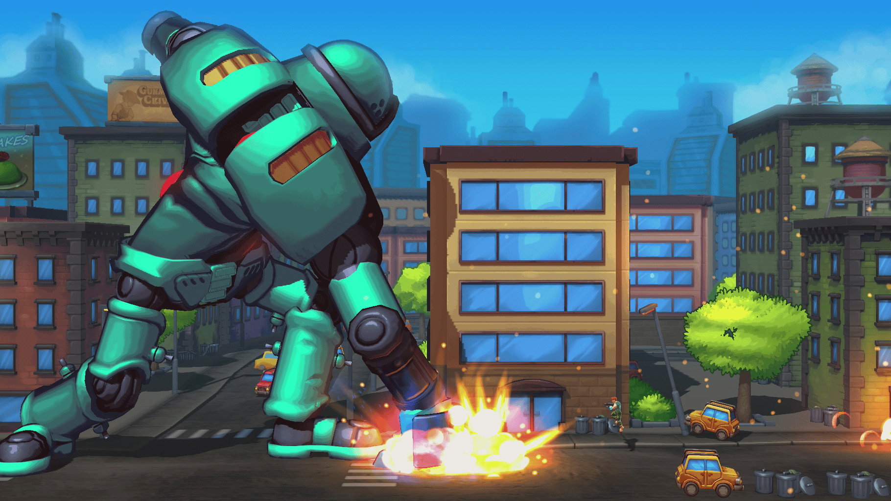 Mechstermination Force screenshot