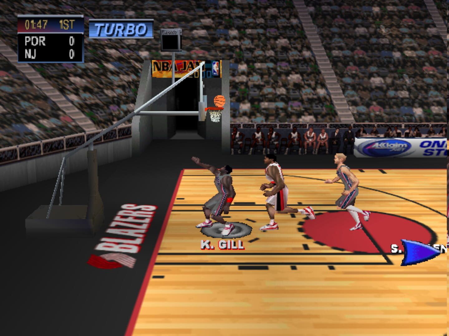 Captura de pantalla - NBA Jam 2000