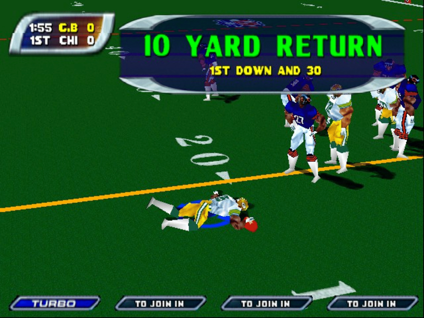 NFL Blitz 2000 screenshot