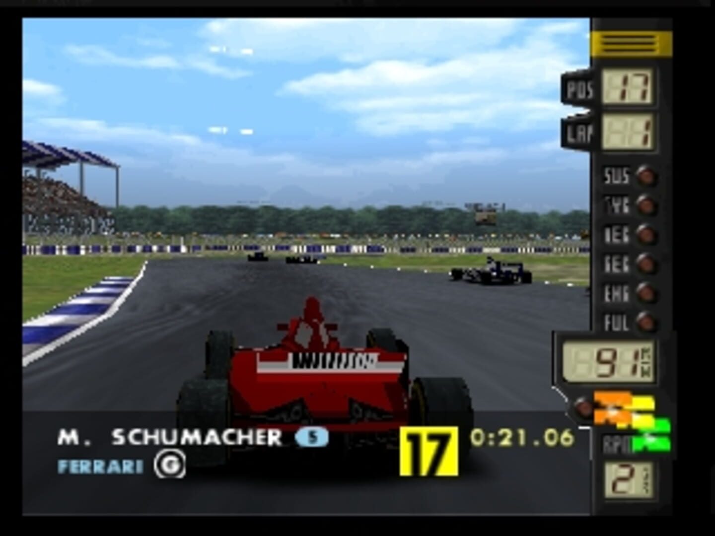 Captura de pantalla - F-1 World Grand Prix