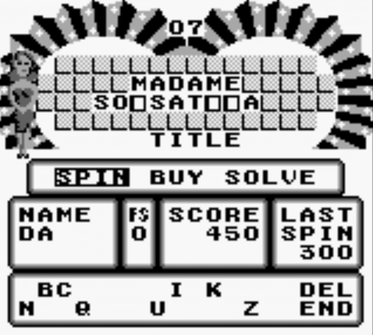 Wheel of Fortune screenshot