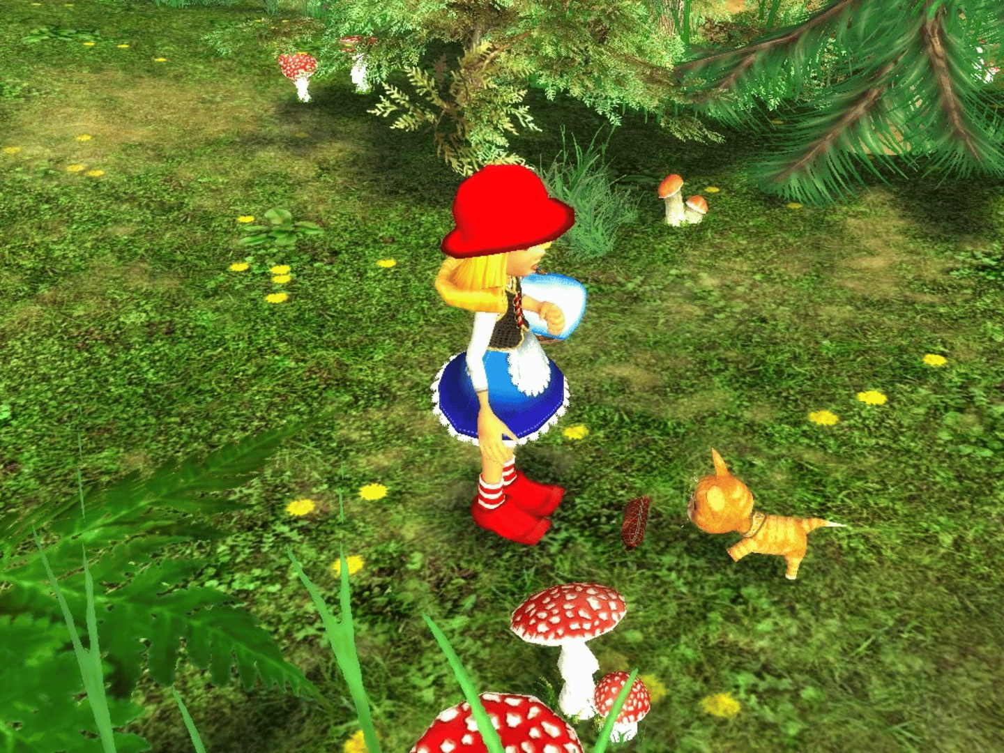 The Adventures of Little Red Riding Cap screenshot