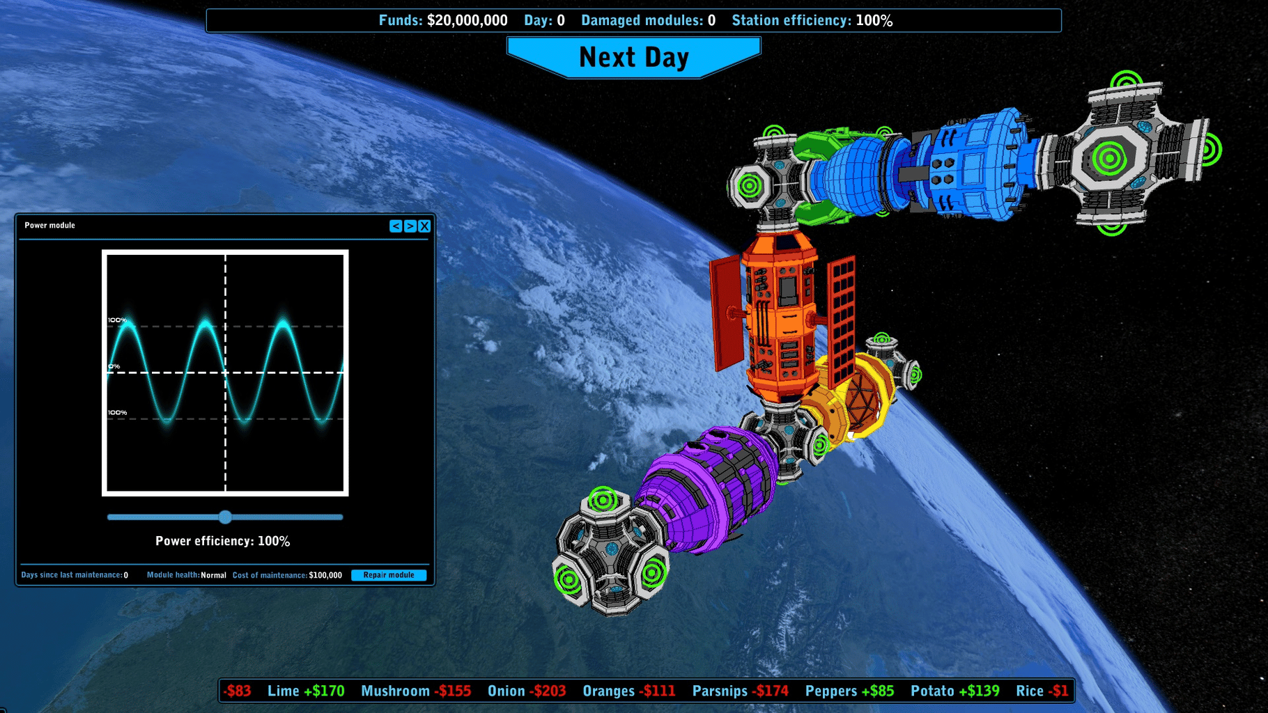 Universal Space Station screenshot