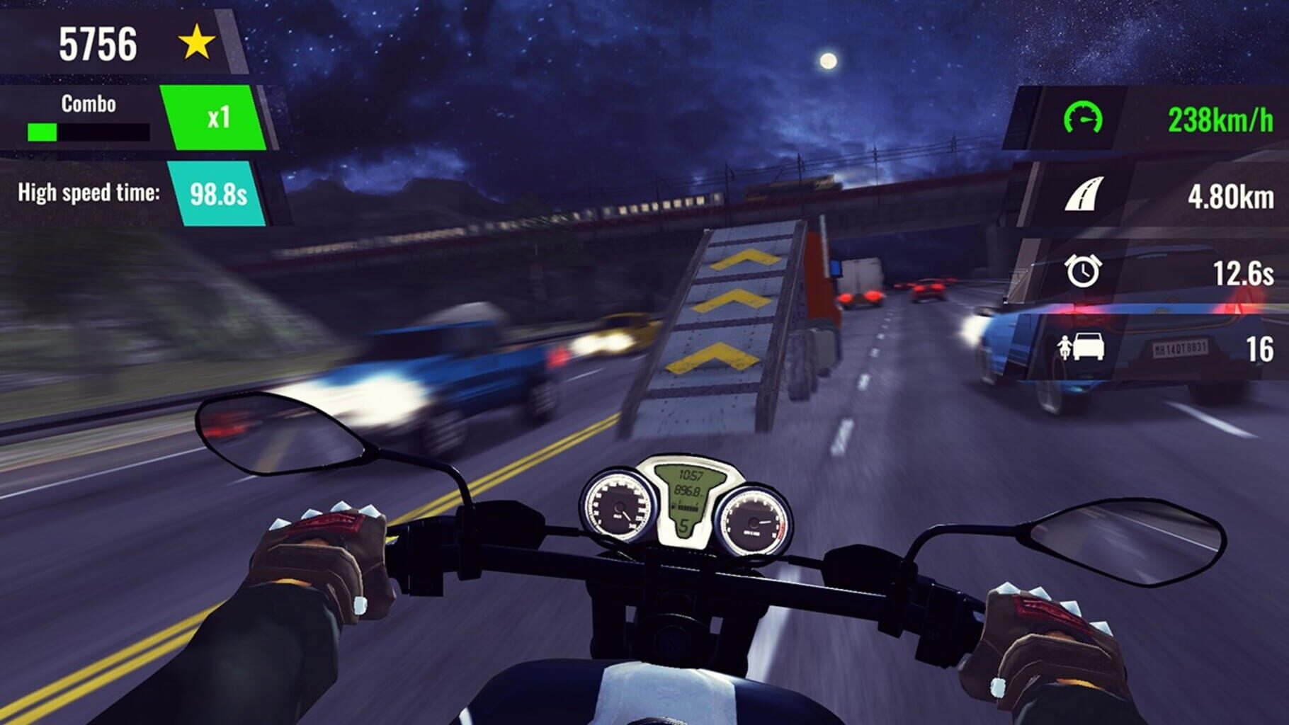 Captura de pantalla - Moto Rush GT