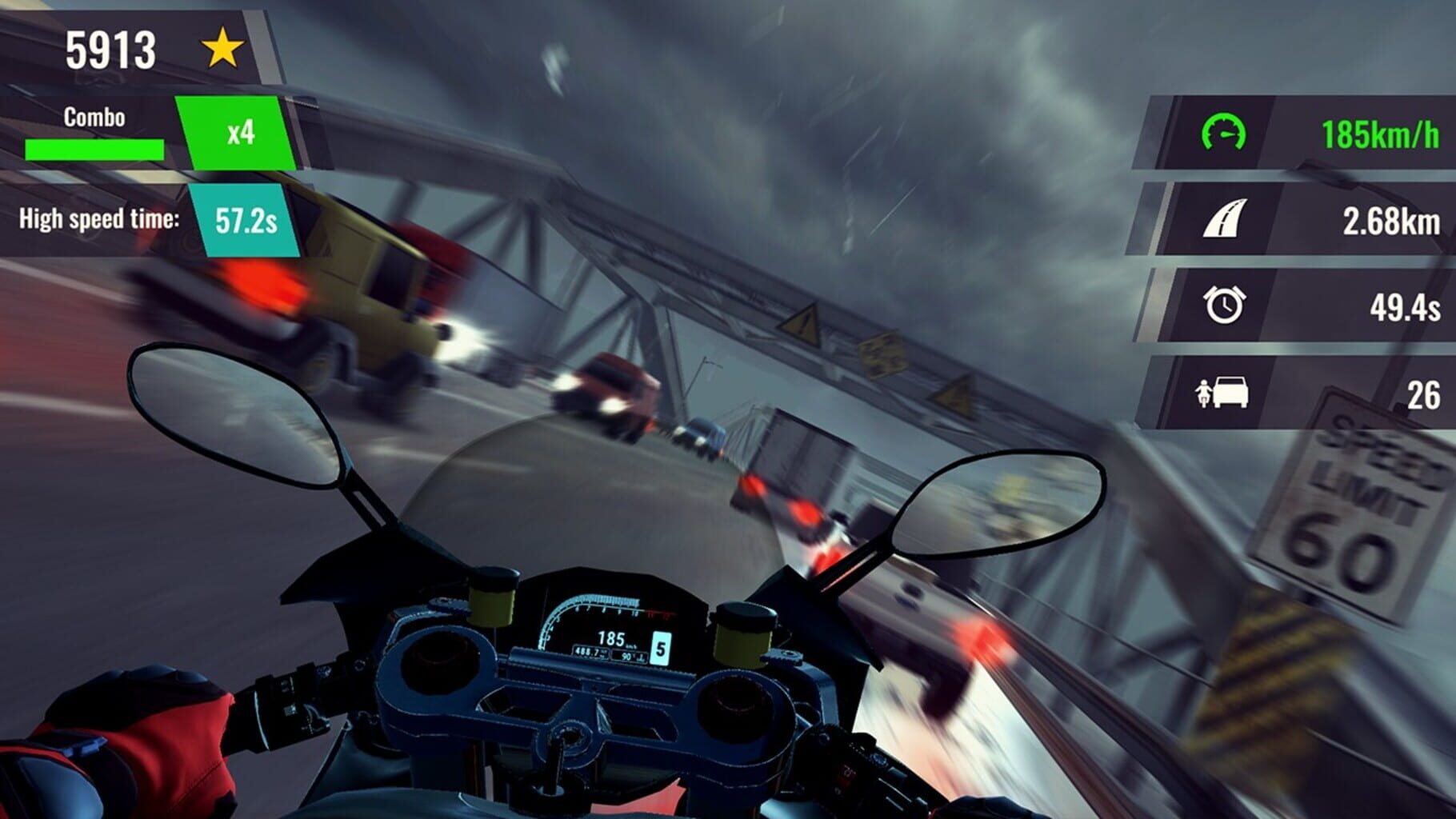 Captura de pantalla - Moto Rush GT