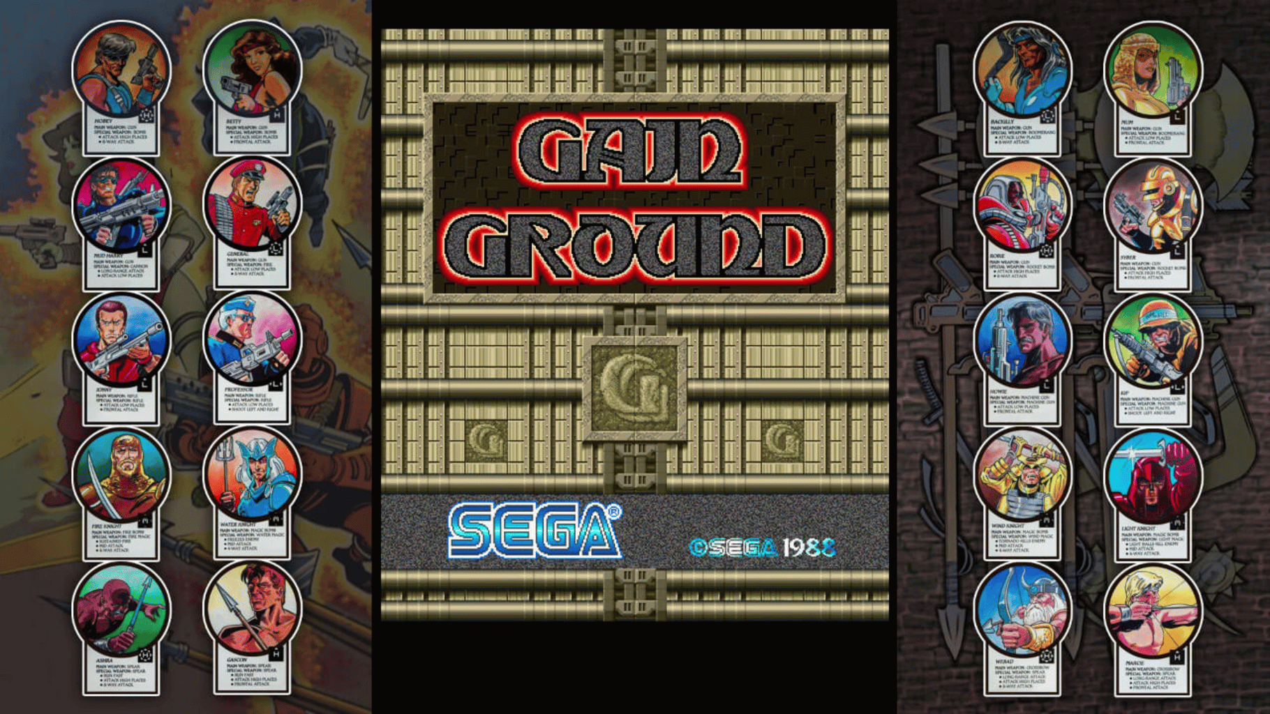 Sega Ages: Gain Ground screenshot