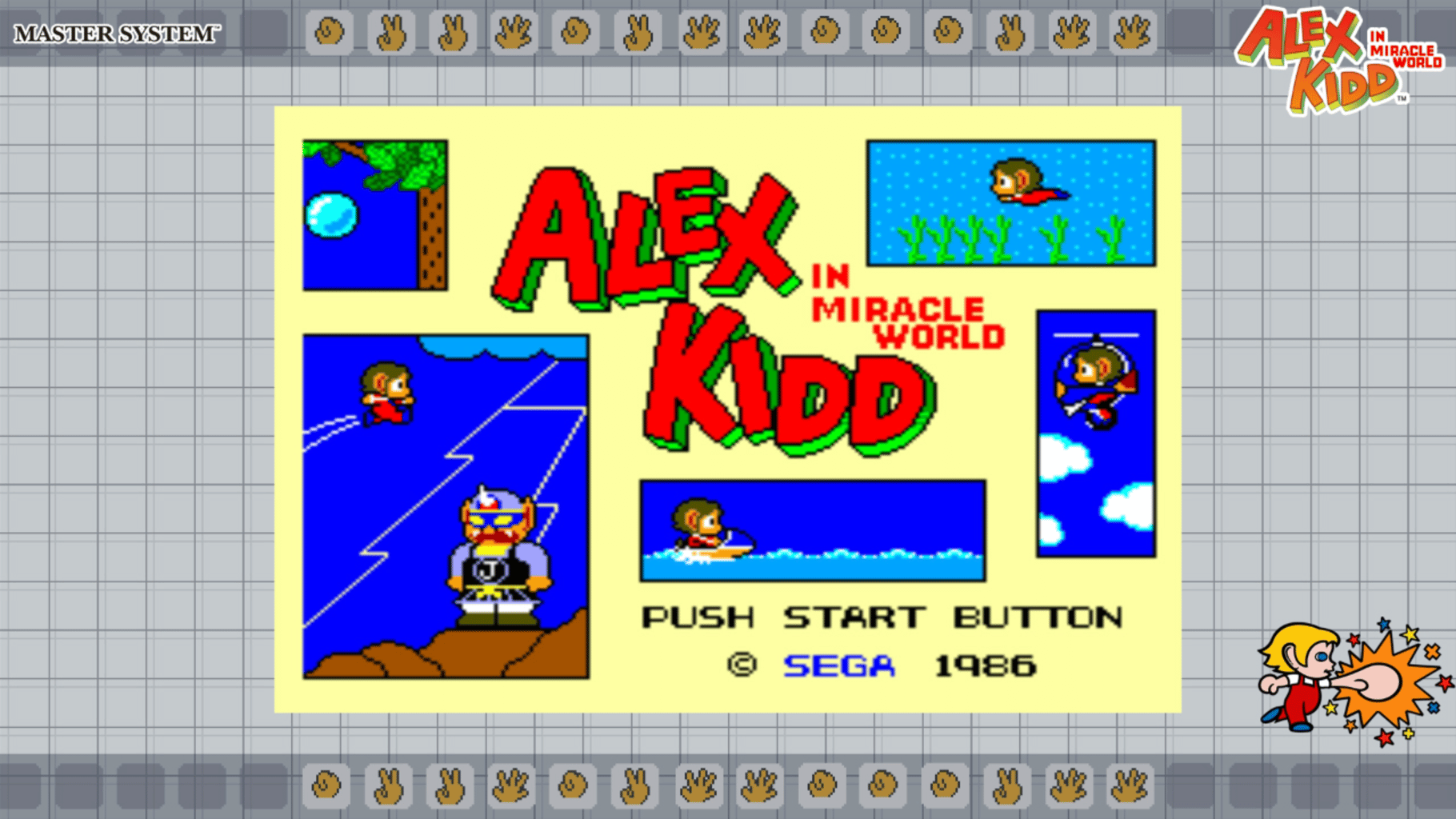 Sega Ages Alex Kidd in Miracle World screenshot