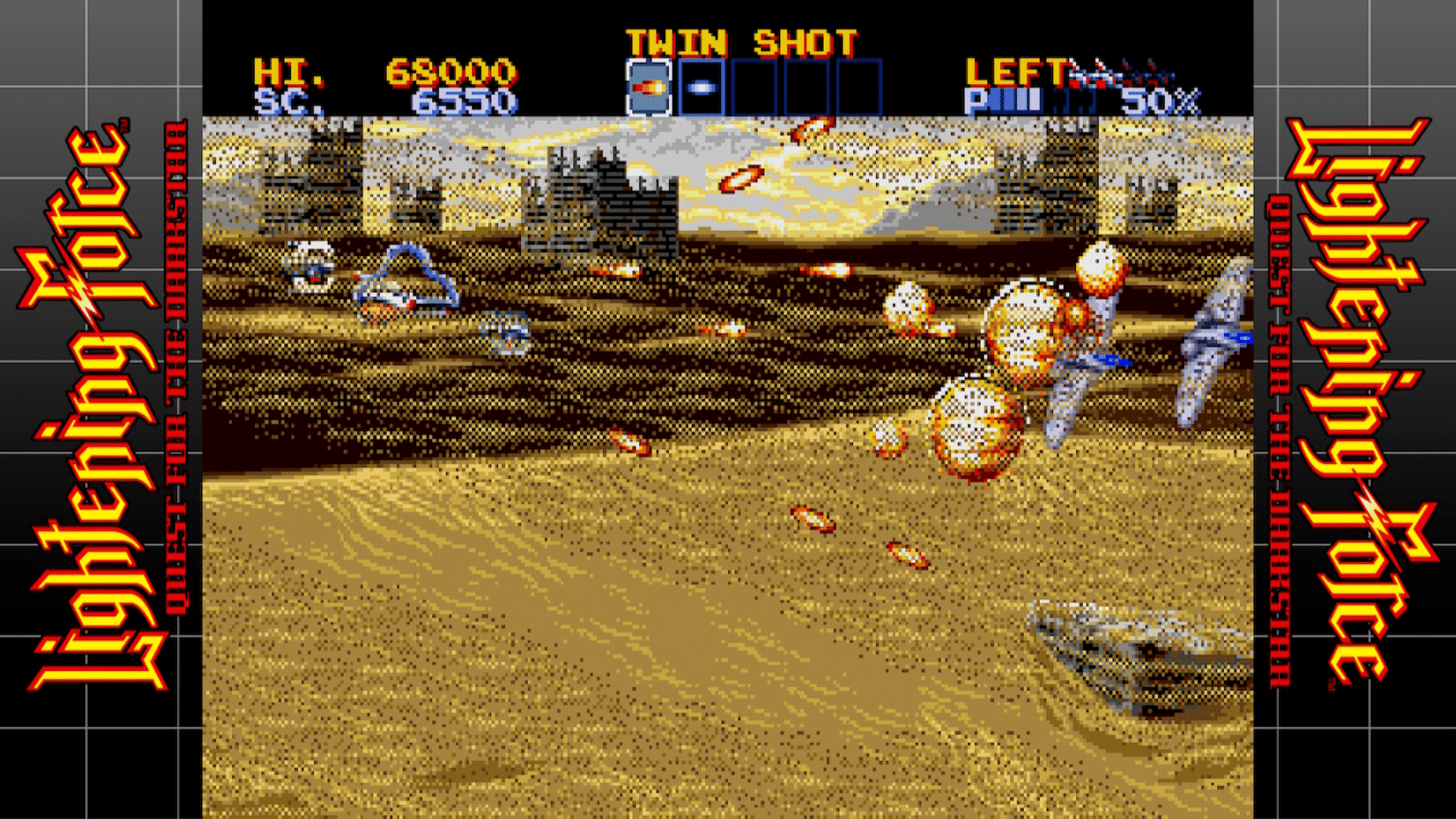 Sega Ages Lightening Force: Quest for the Darkstar screenshot