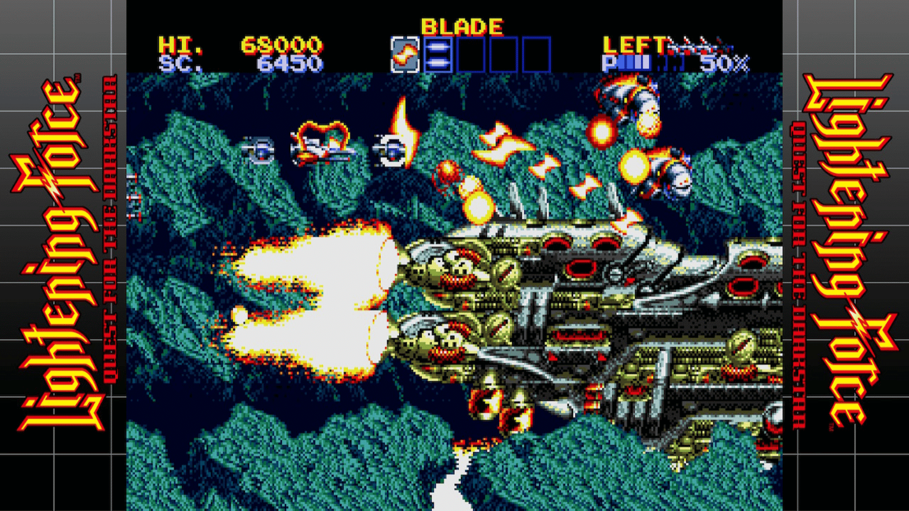 Sega Ages Lightening Force: Quest for the Darkstar screenshot