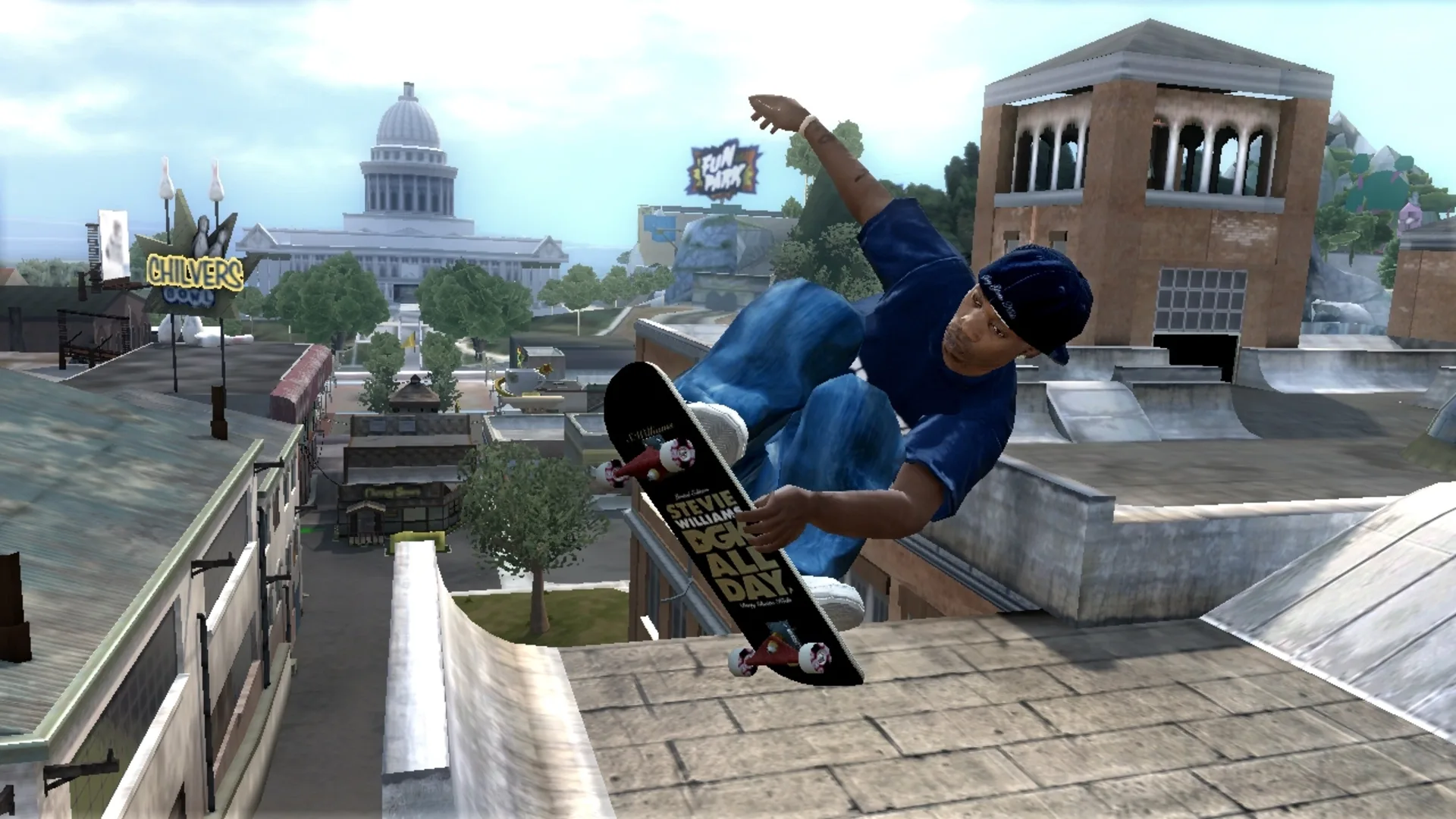 Captura de pantalla - Tony Hawk's Project 8