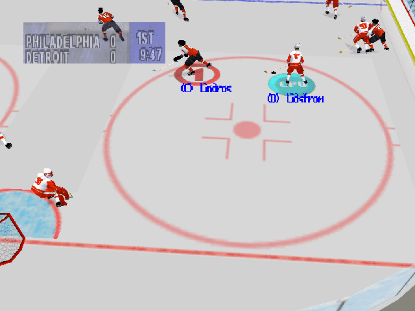 NHL Breakaway 98 screenshot