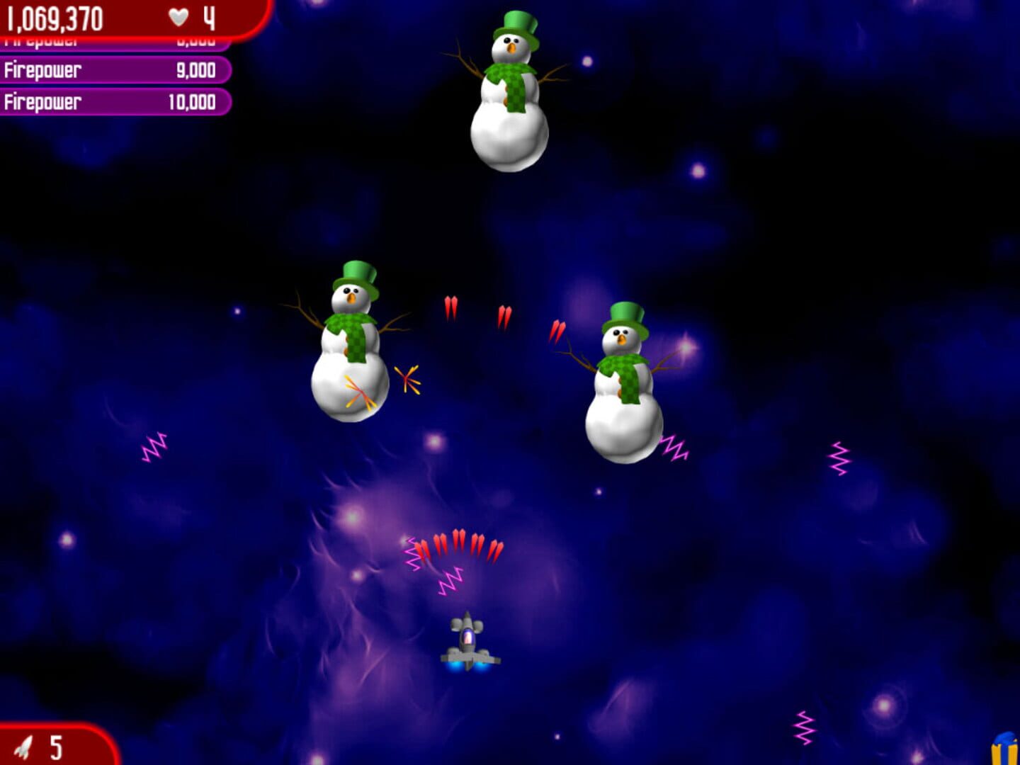 Captura de pantalla - Chicken Invaders 2: Christmas Edition