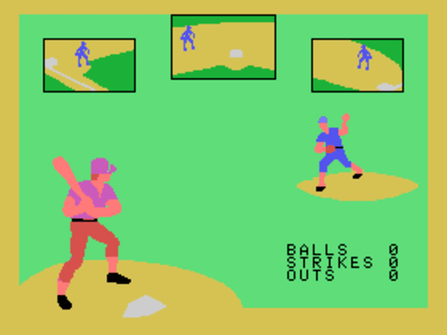 Super Action Baseball screenshot