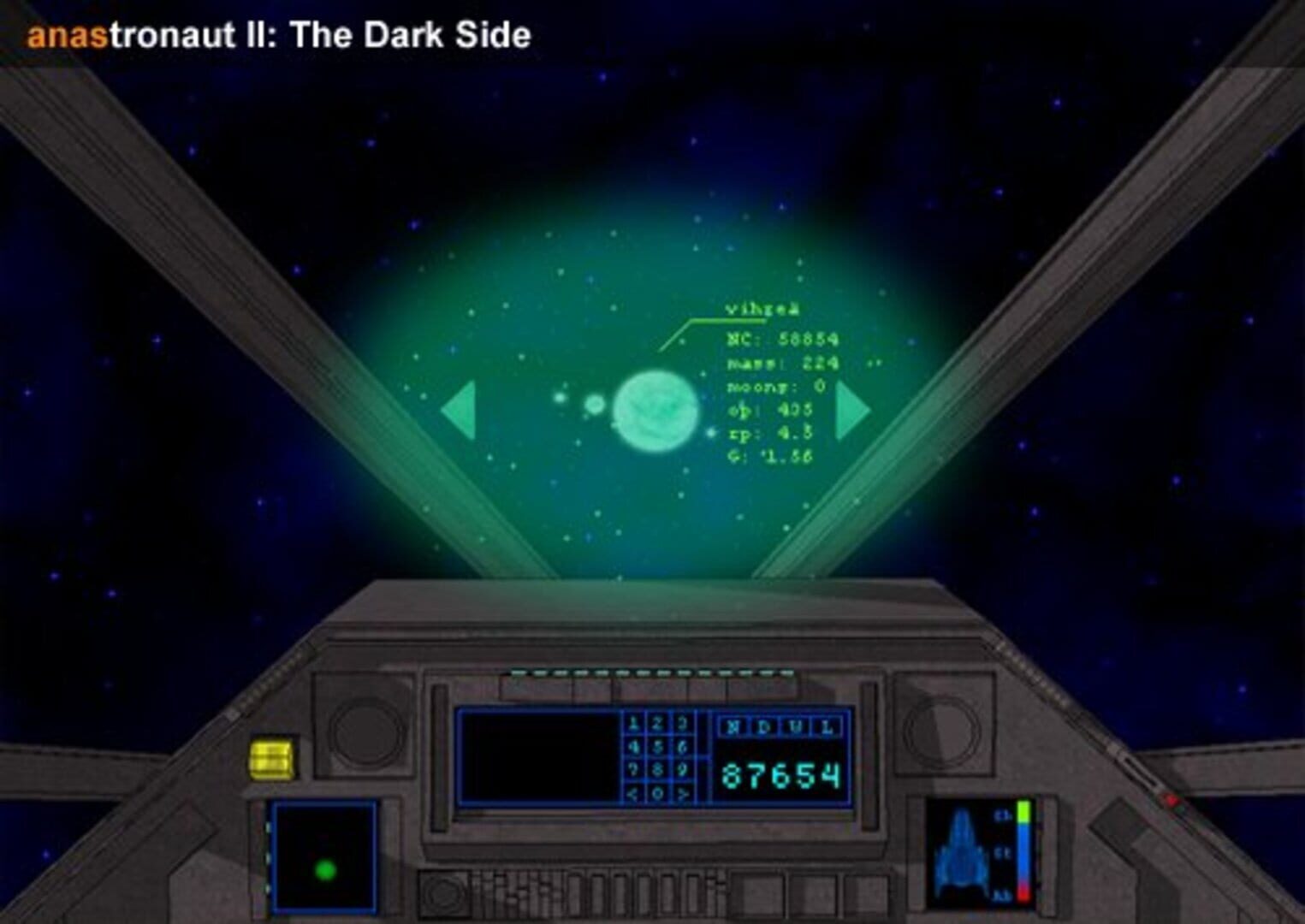 Anastronaut II: The Dark Side - Screenshot