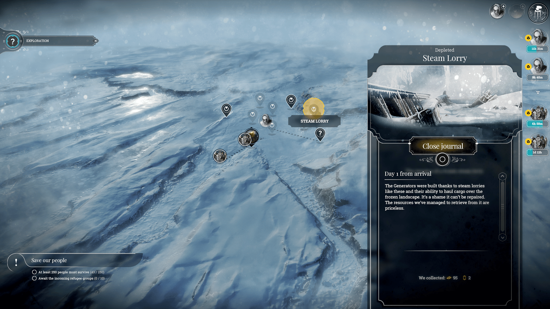 Frostpunk: Console Edition screenshot