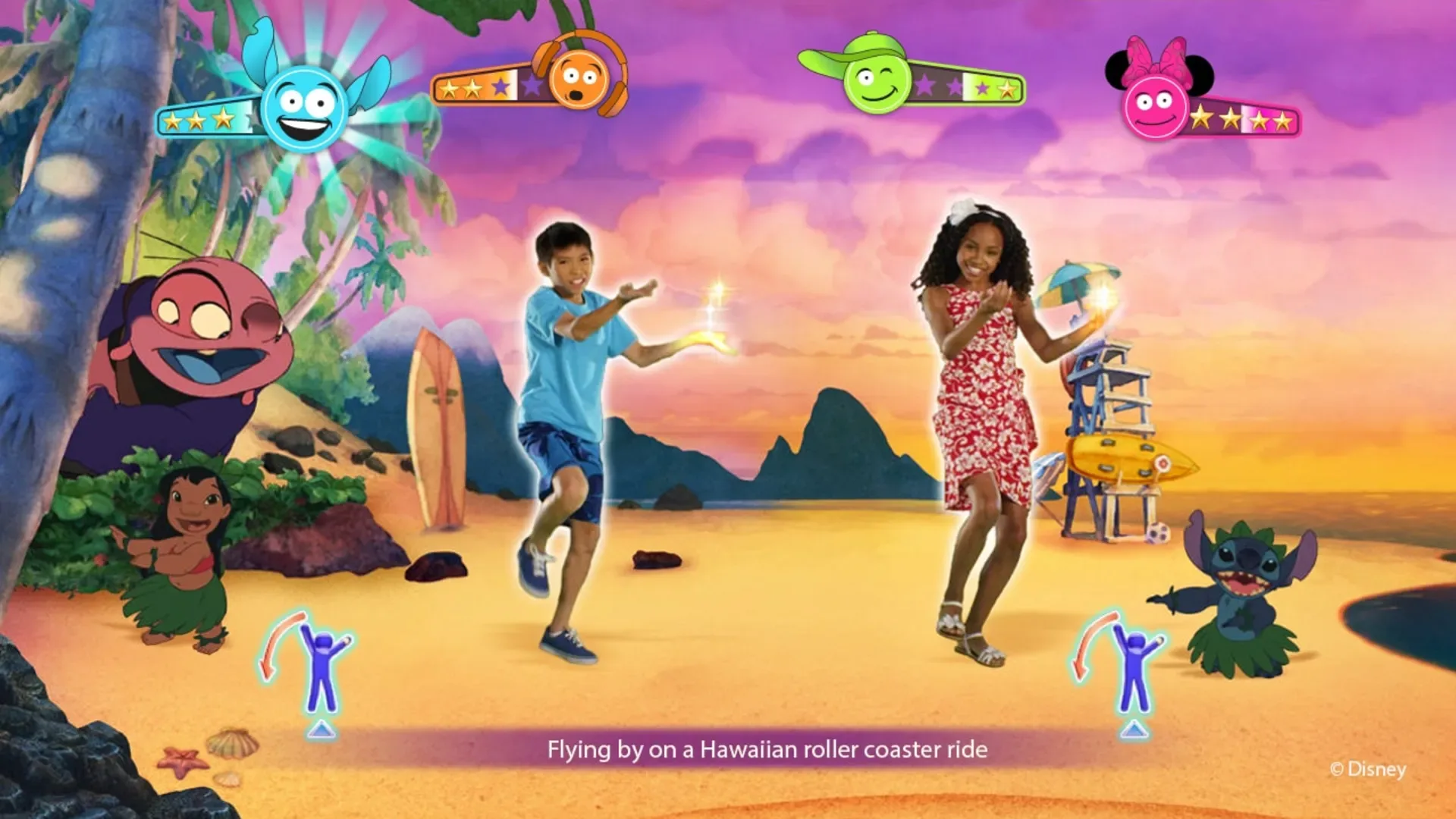 Captura de pantalla - Just Dance: Disney Party