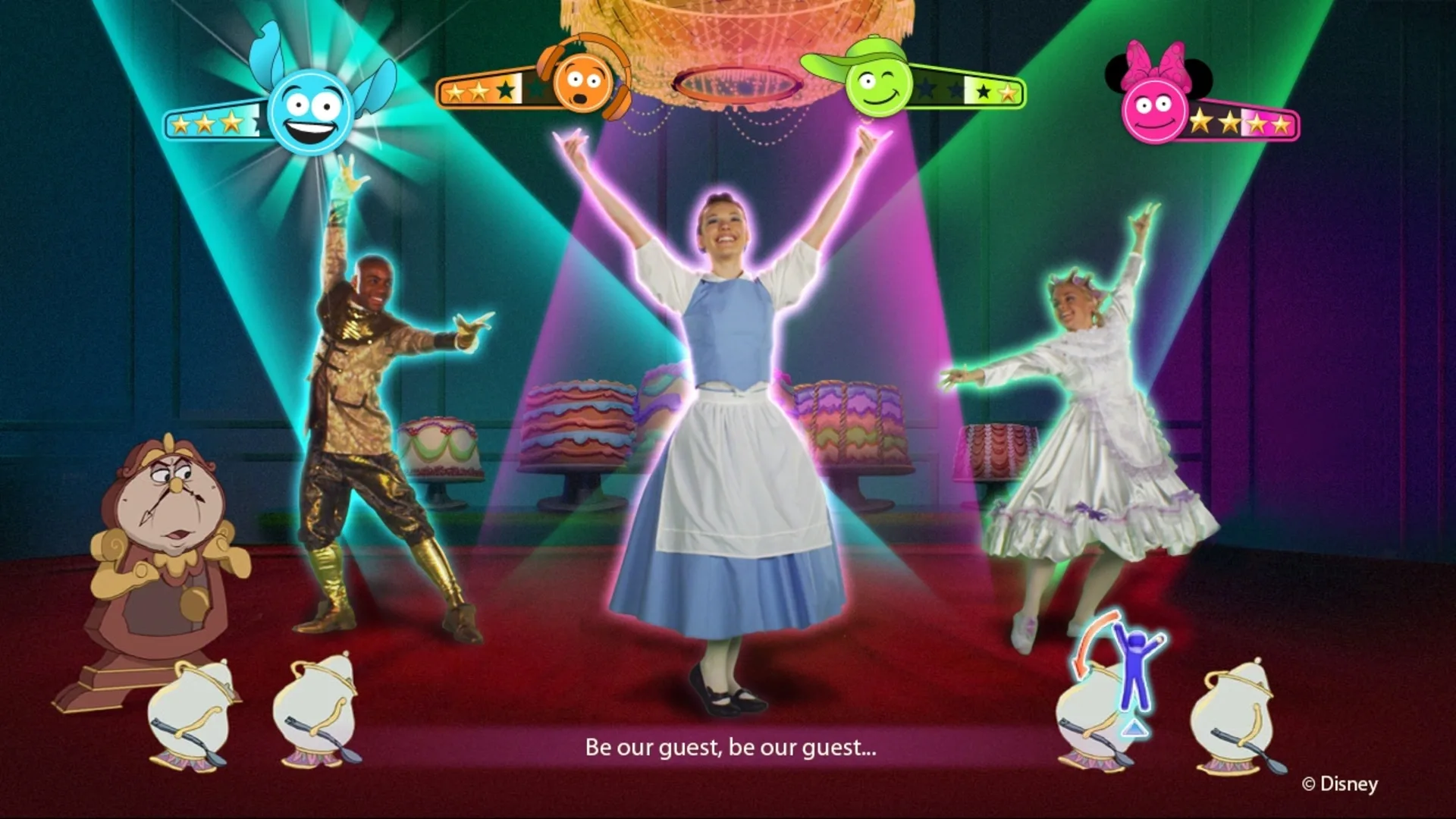 Captura de pantalla - Just Dance: Disney Party