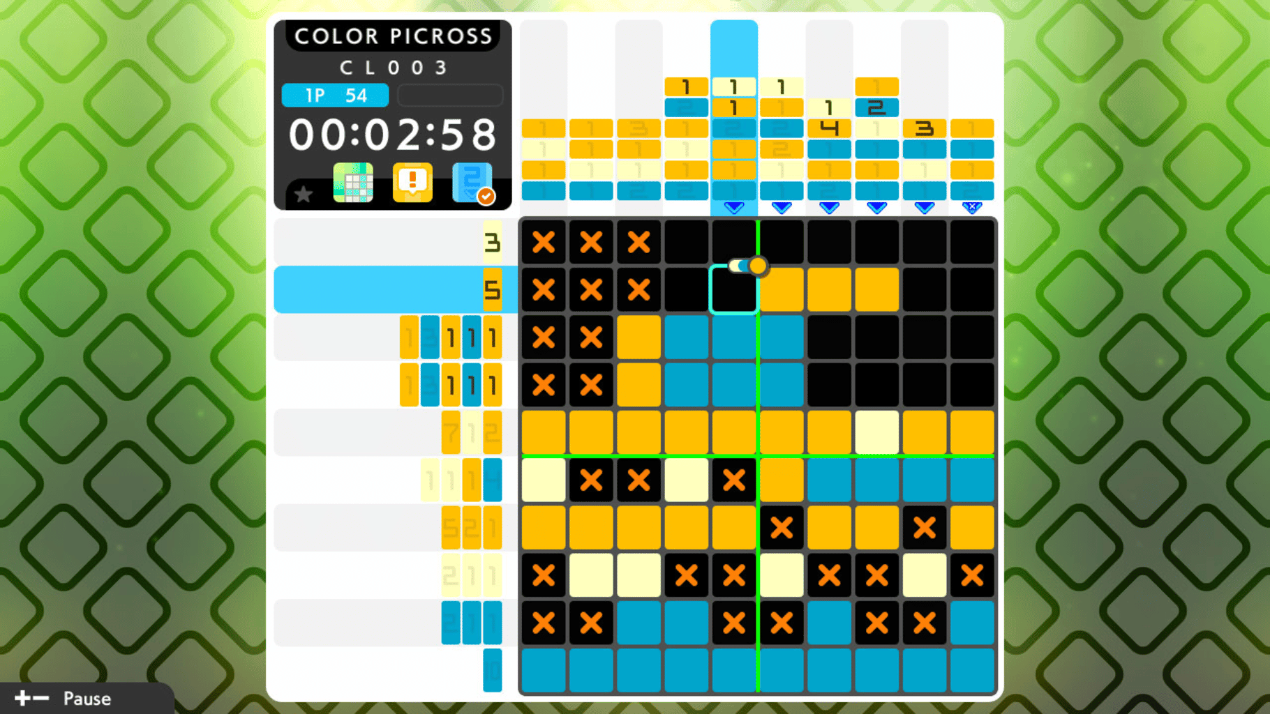 Picross S3 screenshot