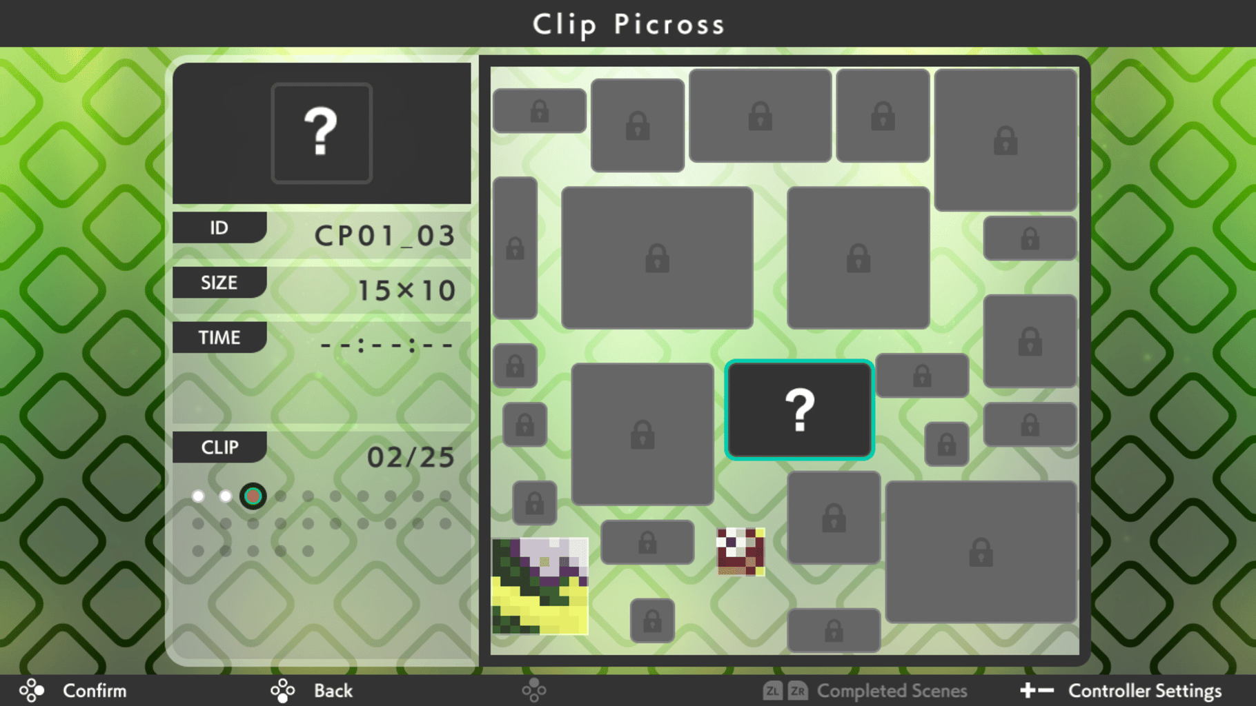 Picross S3 screenshot