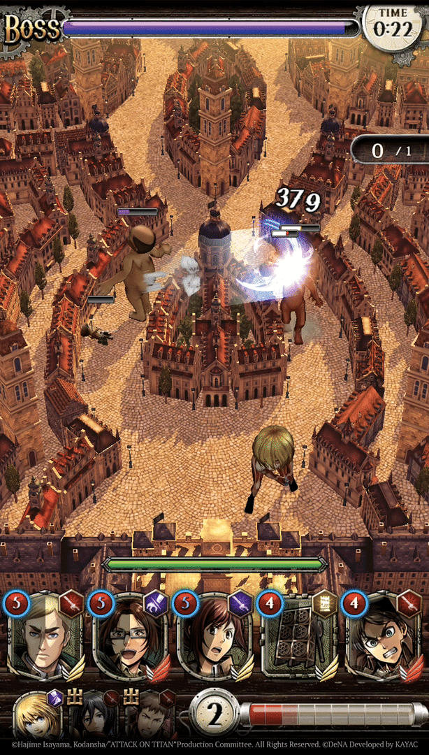 Attack on Titan Tactics screenshot