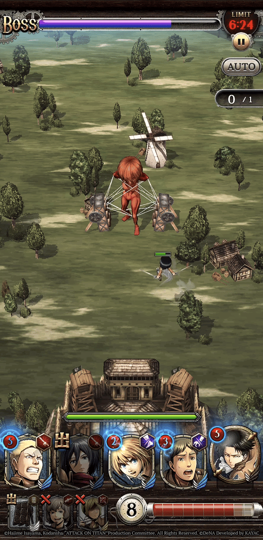 Attack on Titan Tactics screenshot