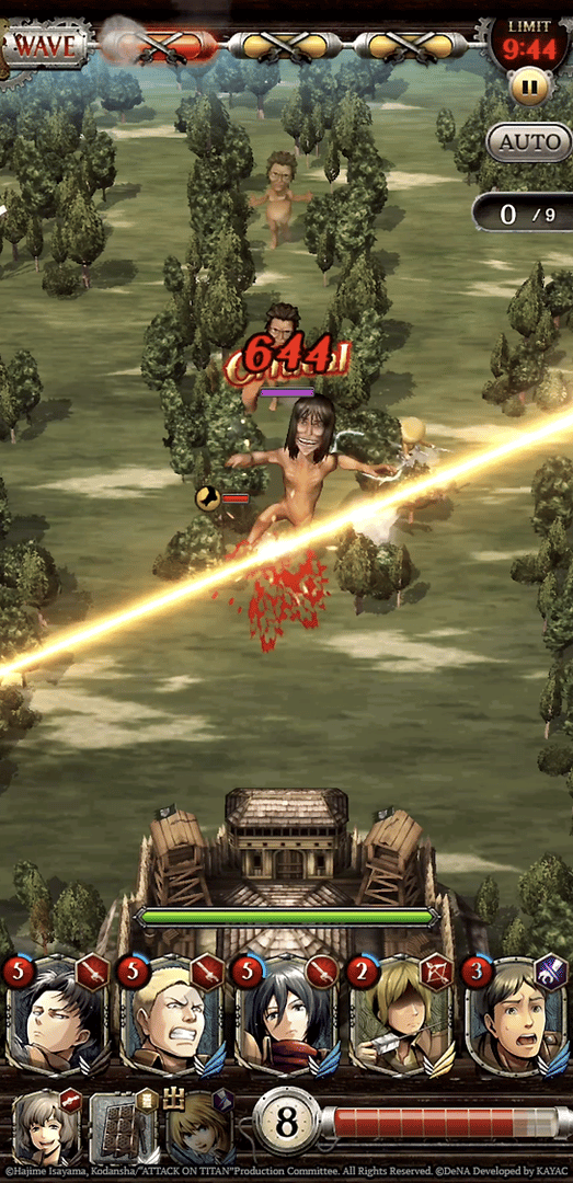 Attack on Titan Tactics screenshot