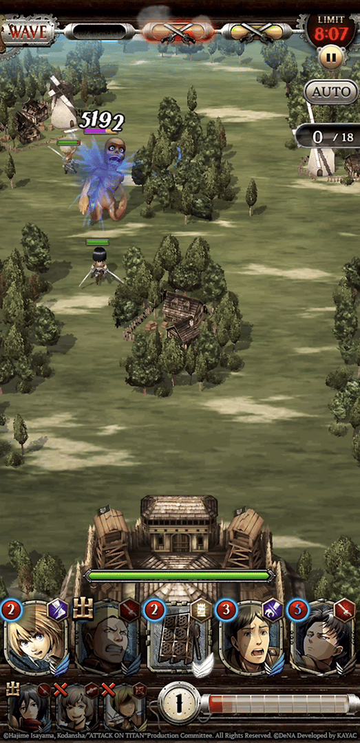 Attack on Titan Tactics screenshot