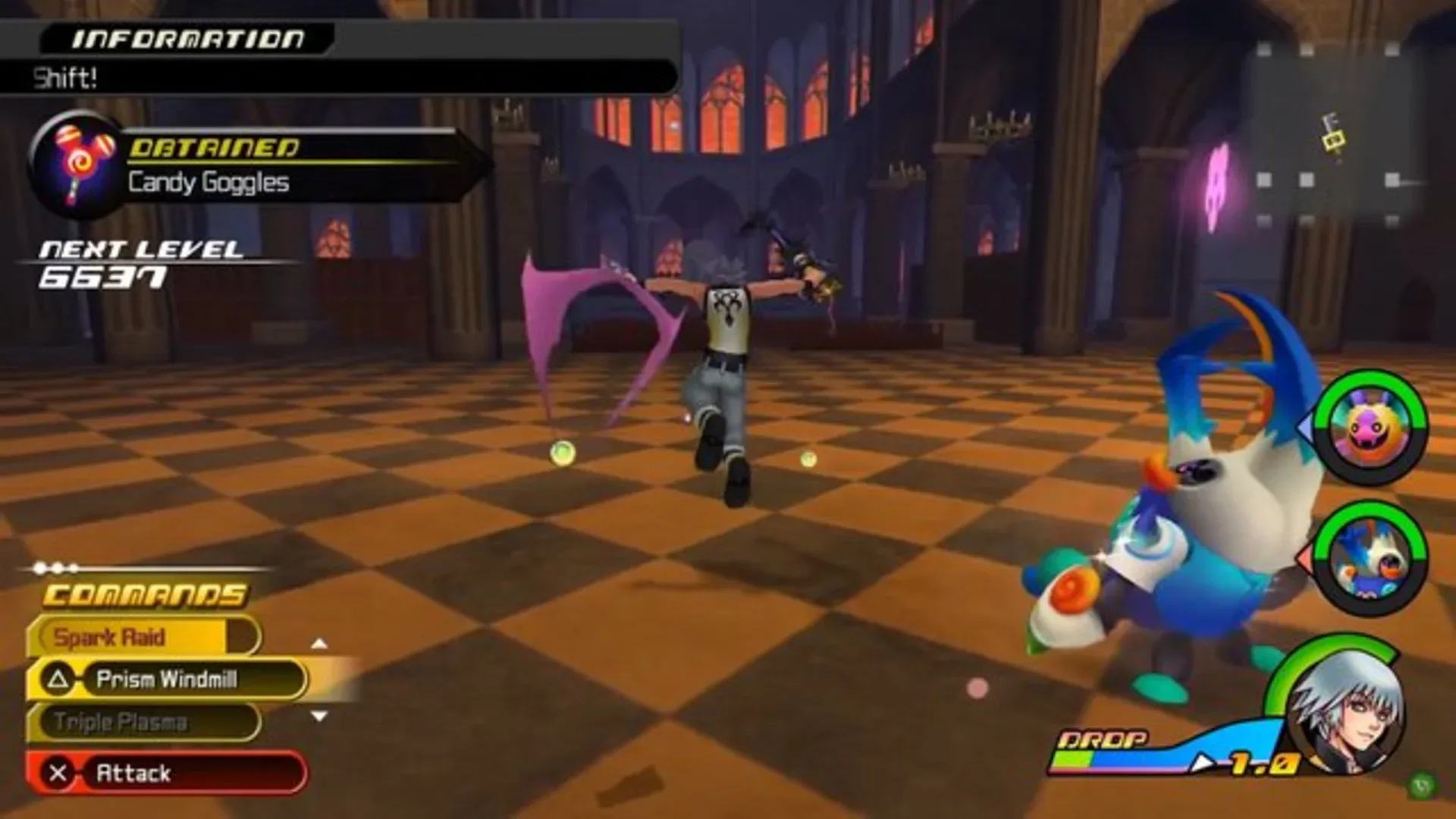 Captura de pantalla - Kingdom Hearts Dream Drop Distance HD