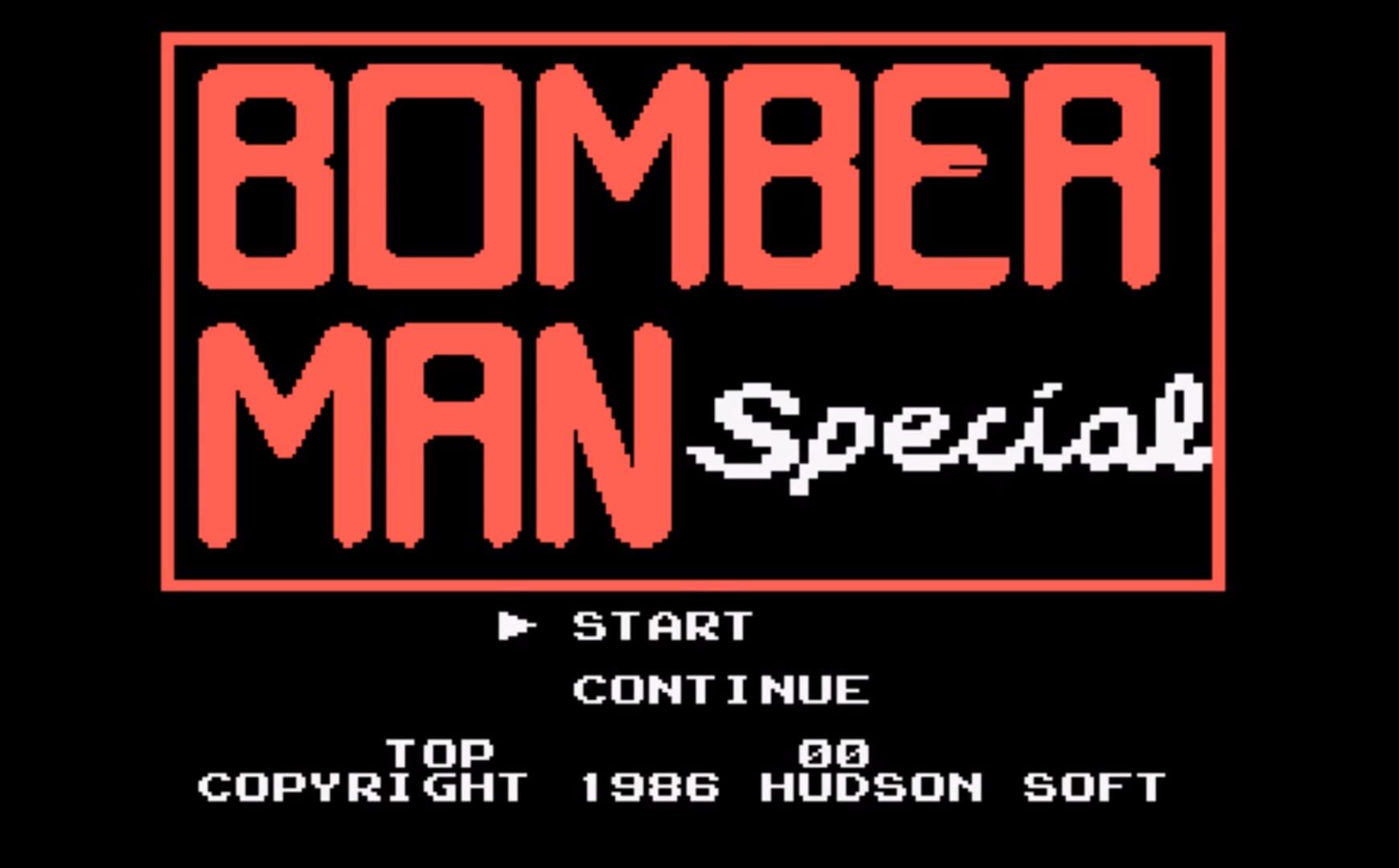 Captura de pantalla - Bomber Man Special