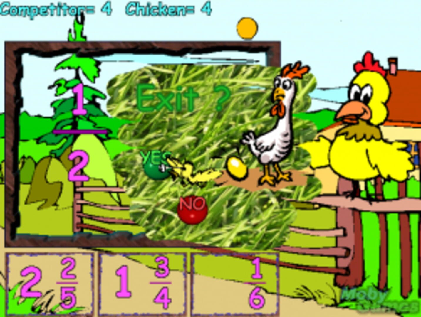 Chicken Fraction - Screenshot