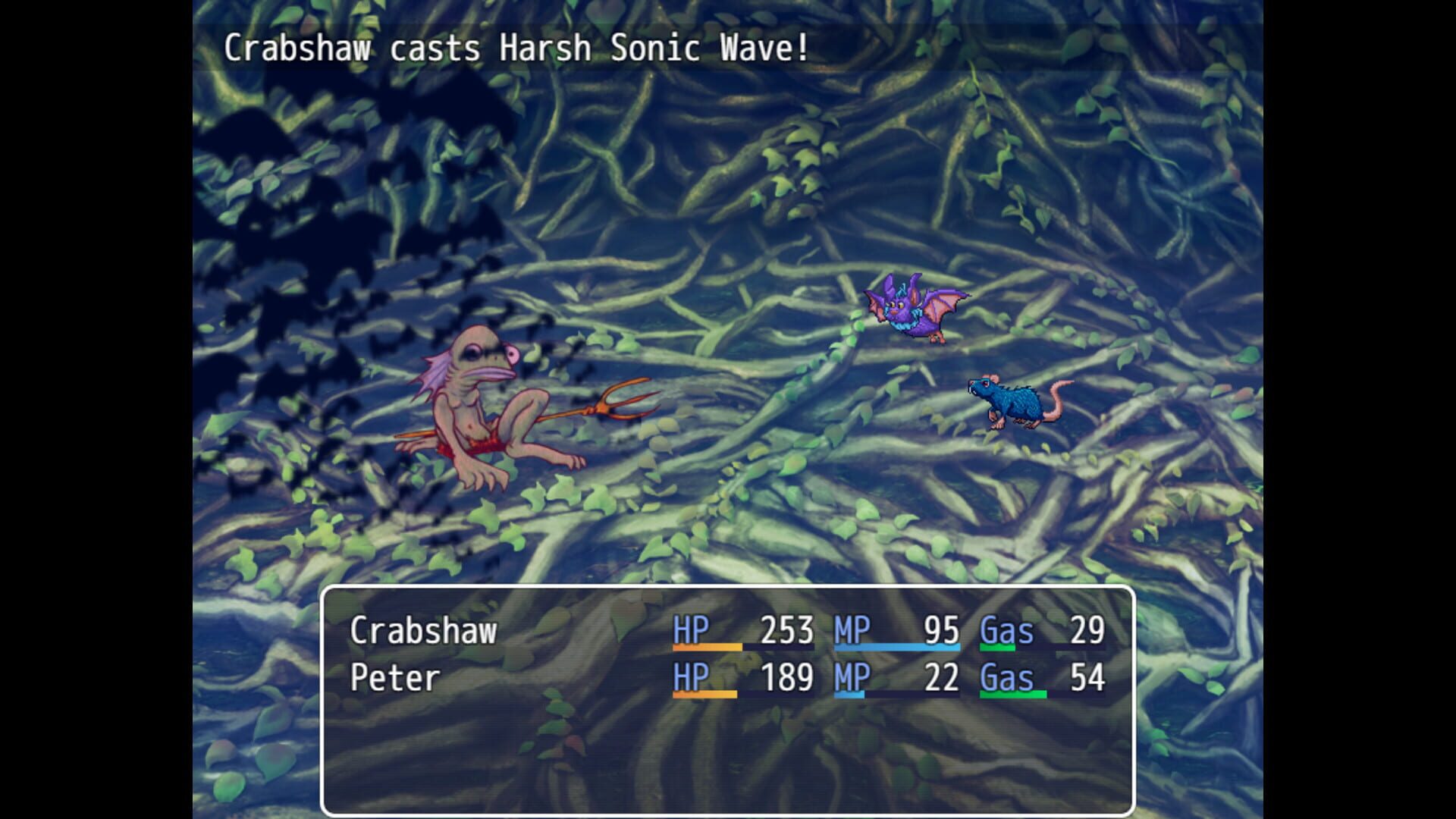 Vengeful Bat Dungeon Crawler - Screenshot