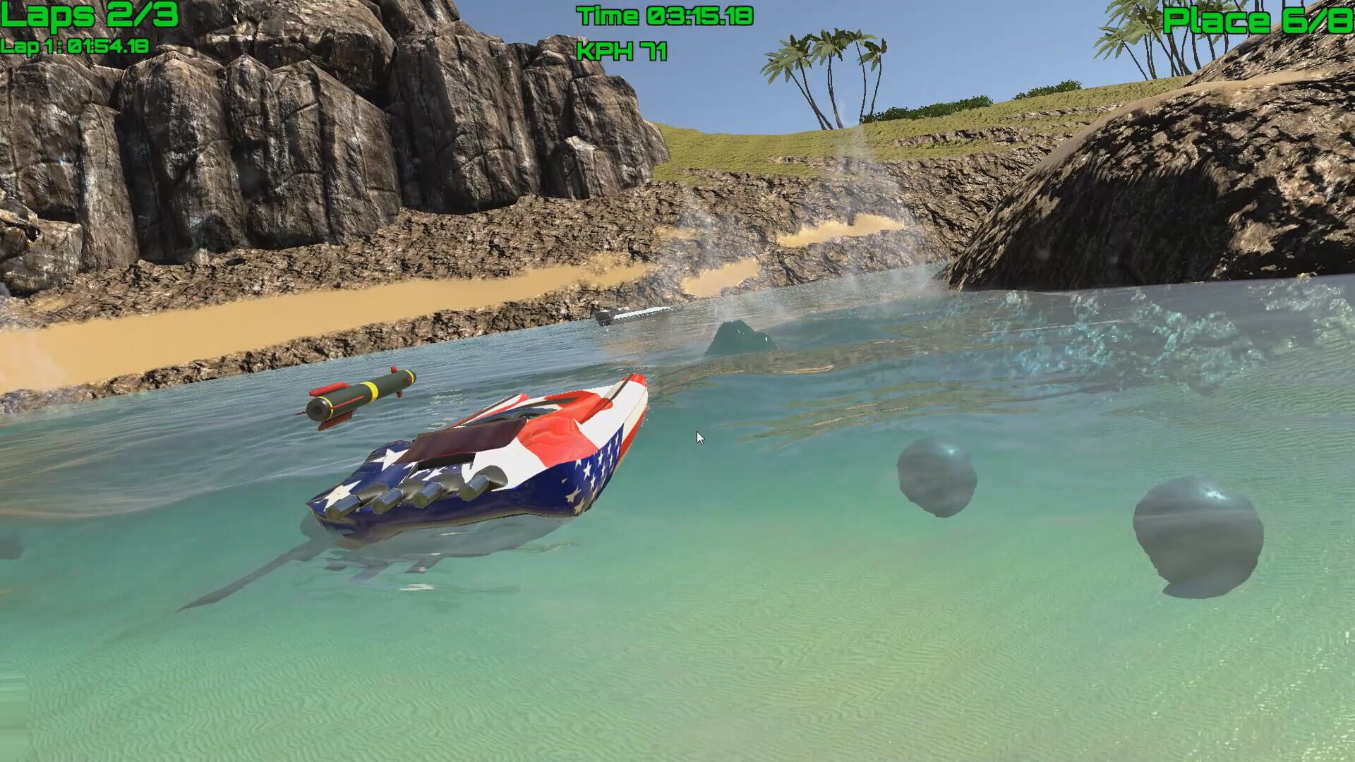 Aqua Rally - Screenshot